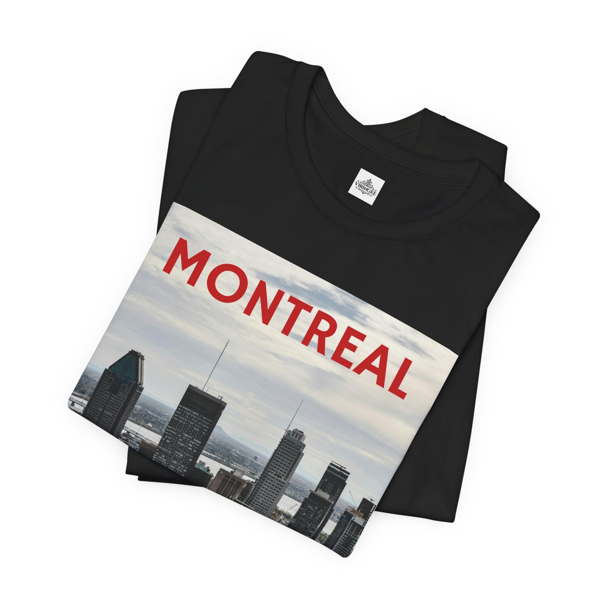 Viringee Montreal Cityscape Unisex Tee / T-shirt Unisexe Viringee – Panorama de Montréal