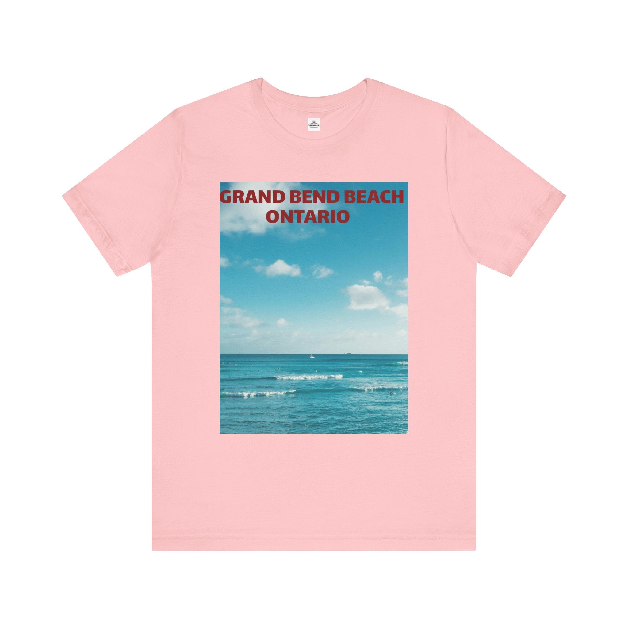 Viringee Grand Bend Beach Ontario Unisex Jersey Beach Tee