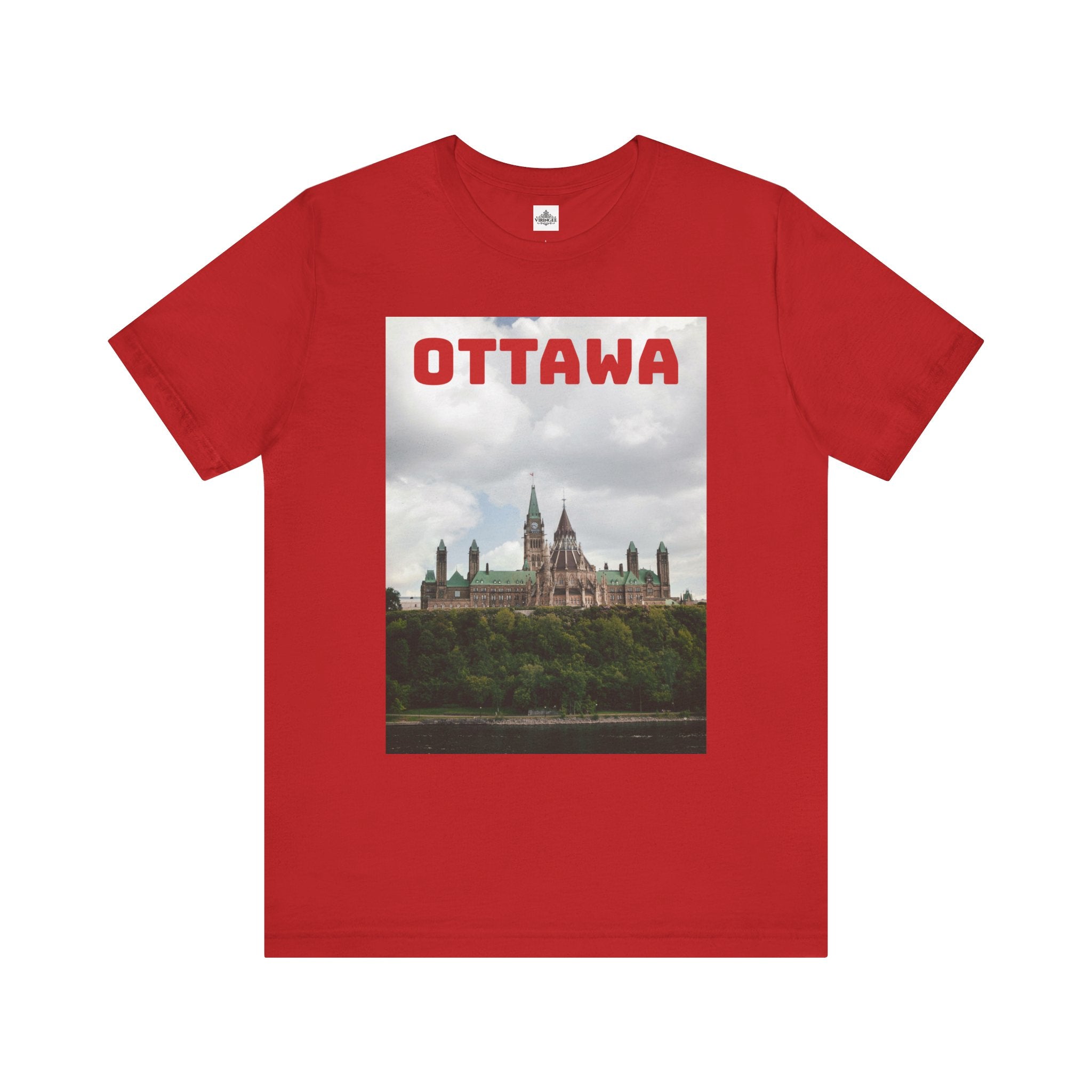 Viringee Ottawa graphic T-shirt, unisex short sleeve