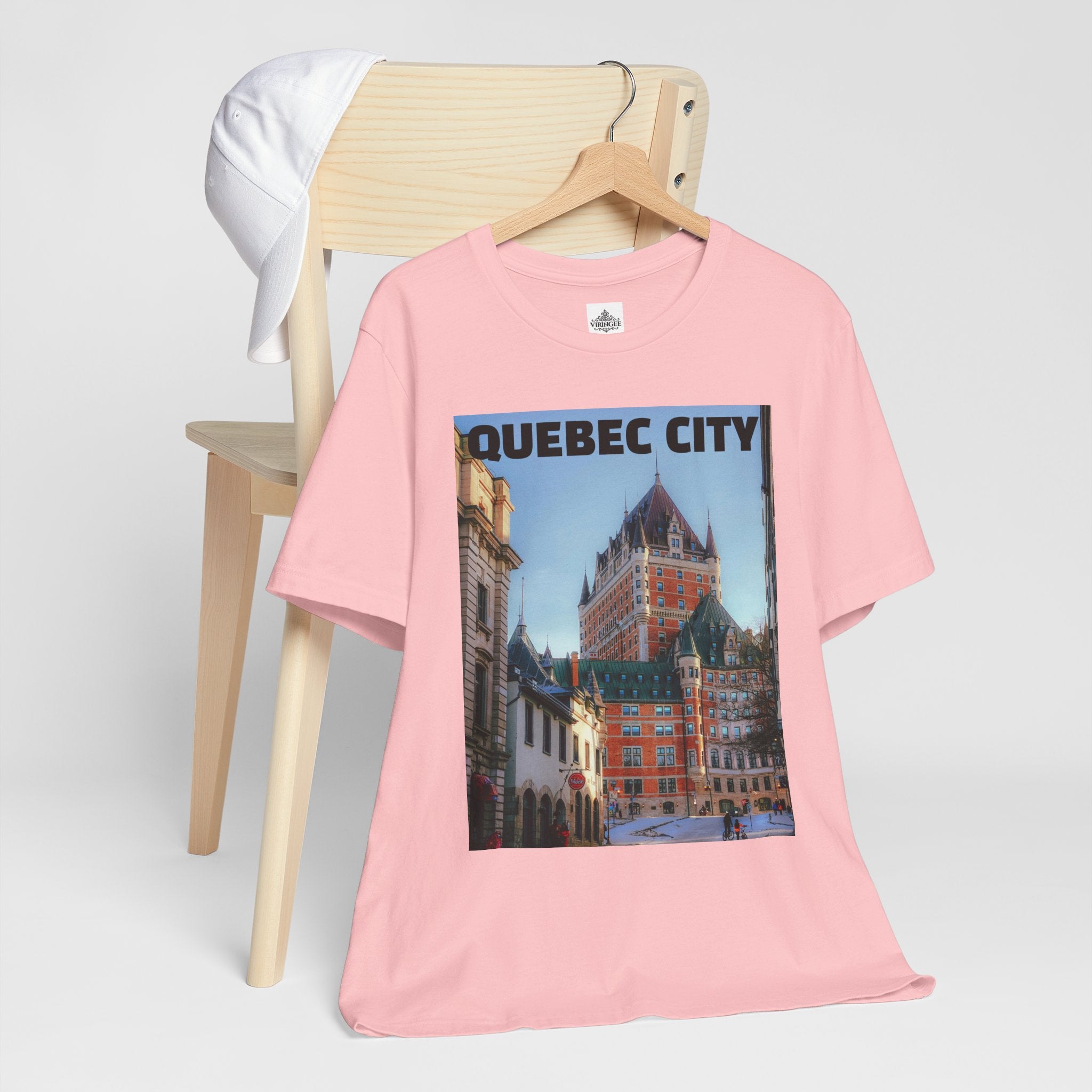 Viringee Quebec City Graphic Tee / T-shirt Graphique Viringee Québec