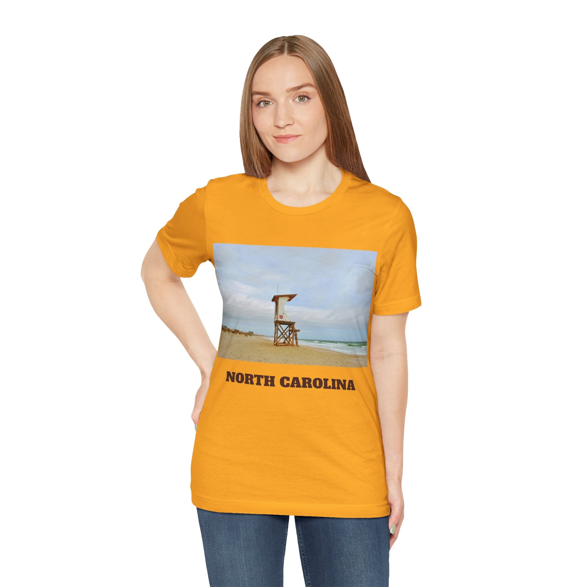 Viringee North Carolina Beach Life Unisex T-Shirt
