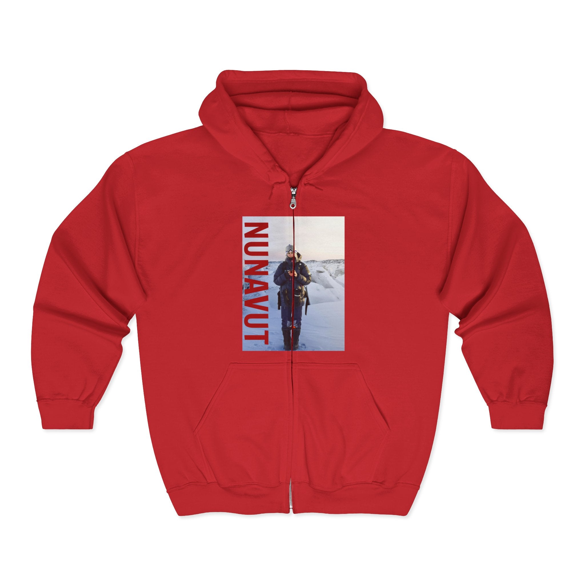 Viringee Nunavut Adventure Unisex Heavy Blend Zip Hoodie