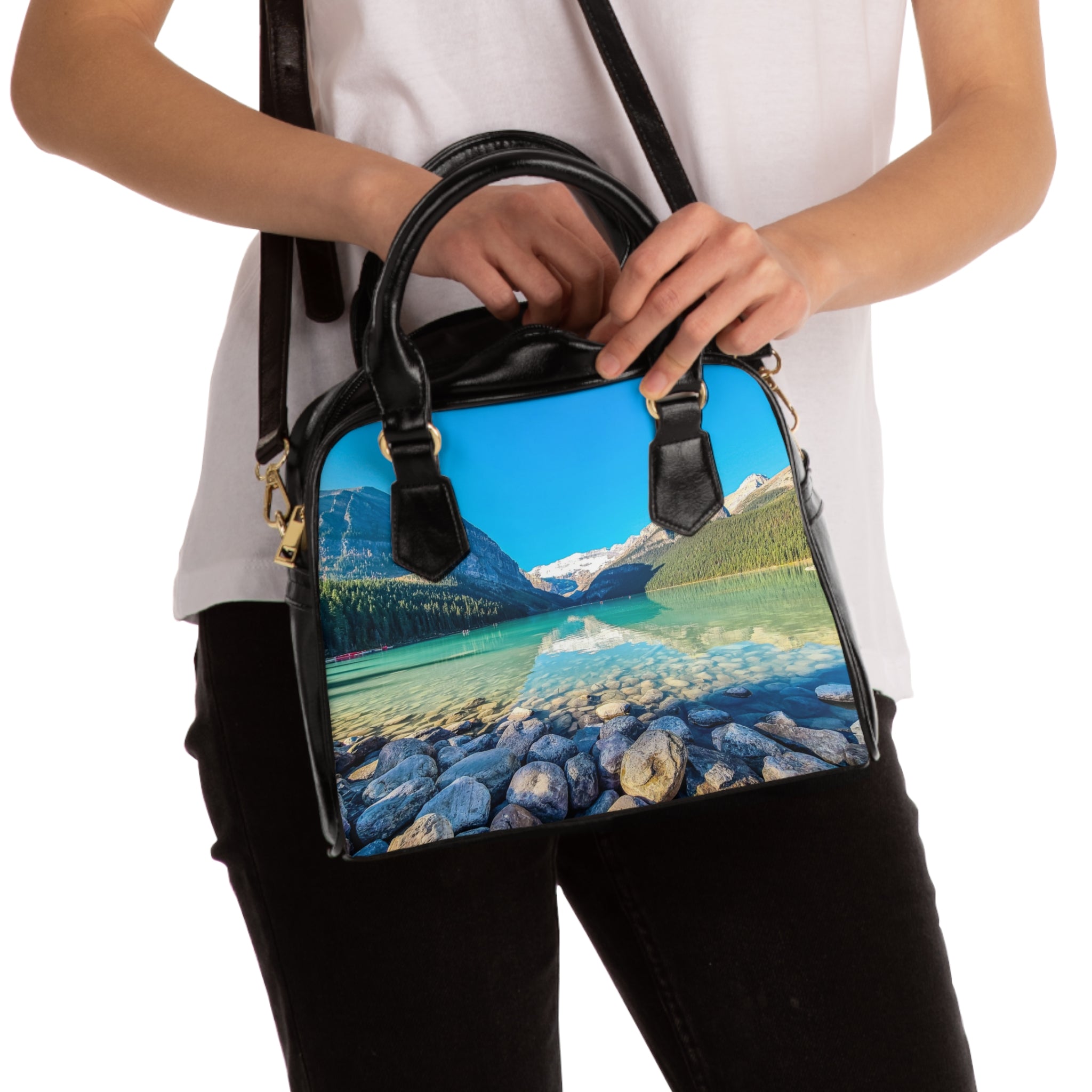 Viringee Serene Lake Louise Shoulder Handbag
