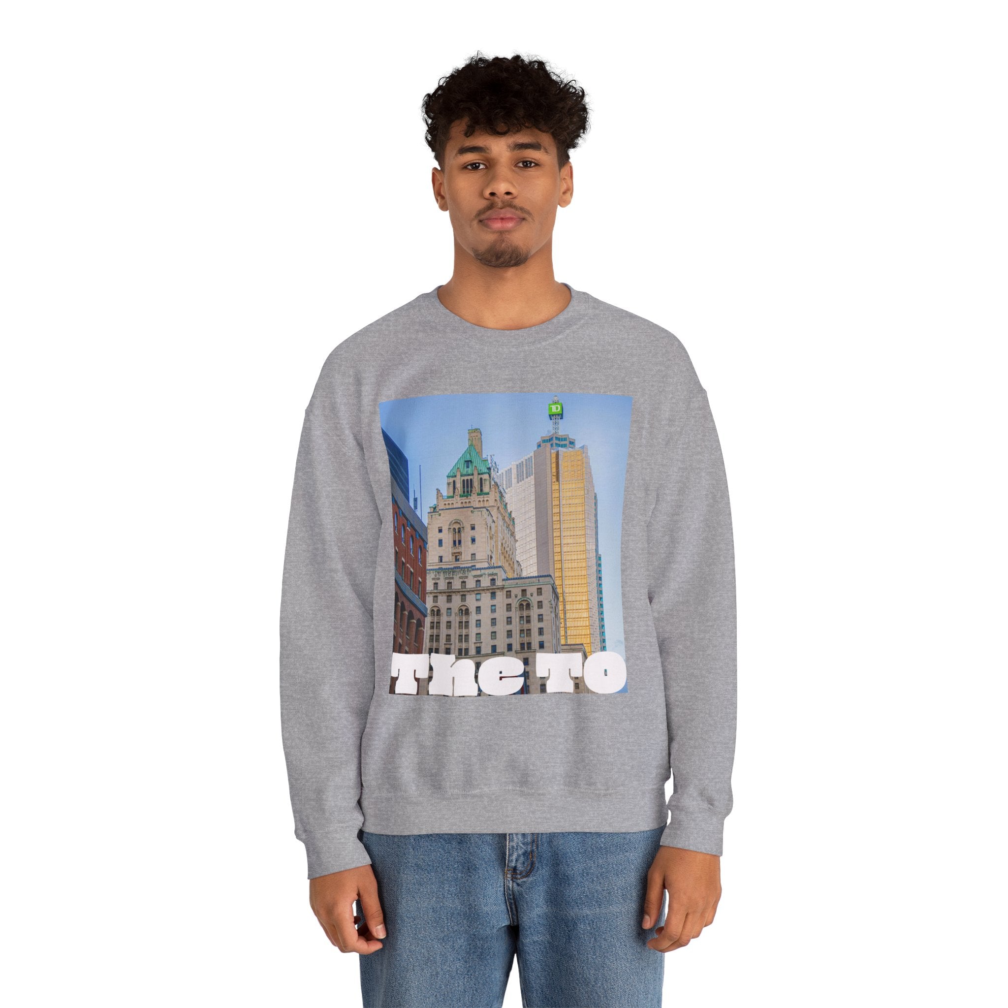 Viringee TO Skyline Unisex Crewneck Sweatshirt