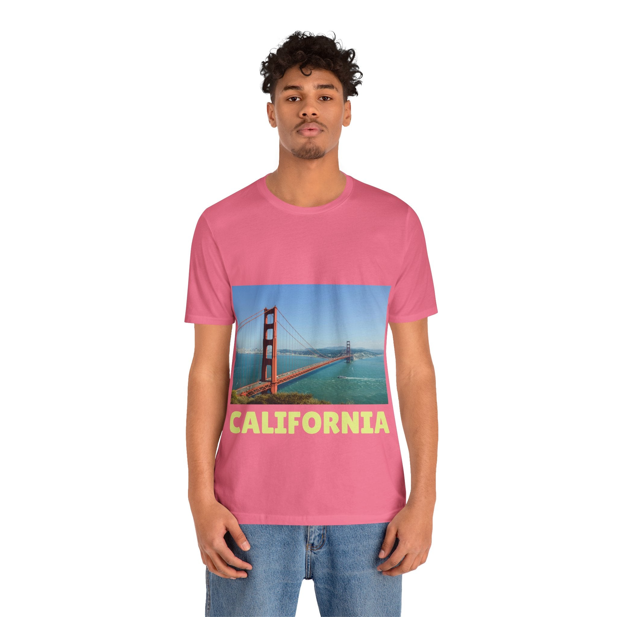 Viringee California Golden Gate Bridge Graphic T-shirt