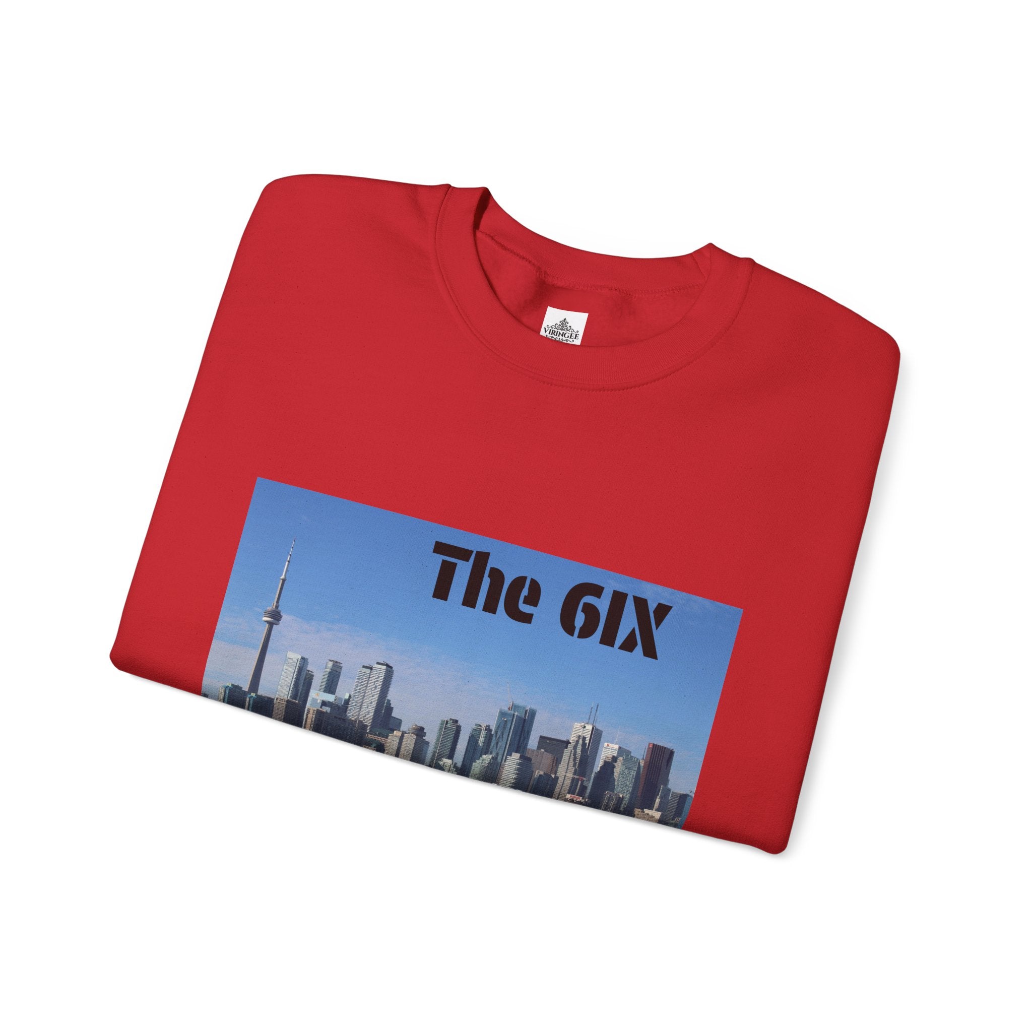 Viringee Toronto Skyline Unisex Crewneck Sweatshirt
