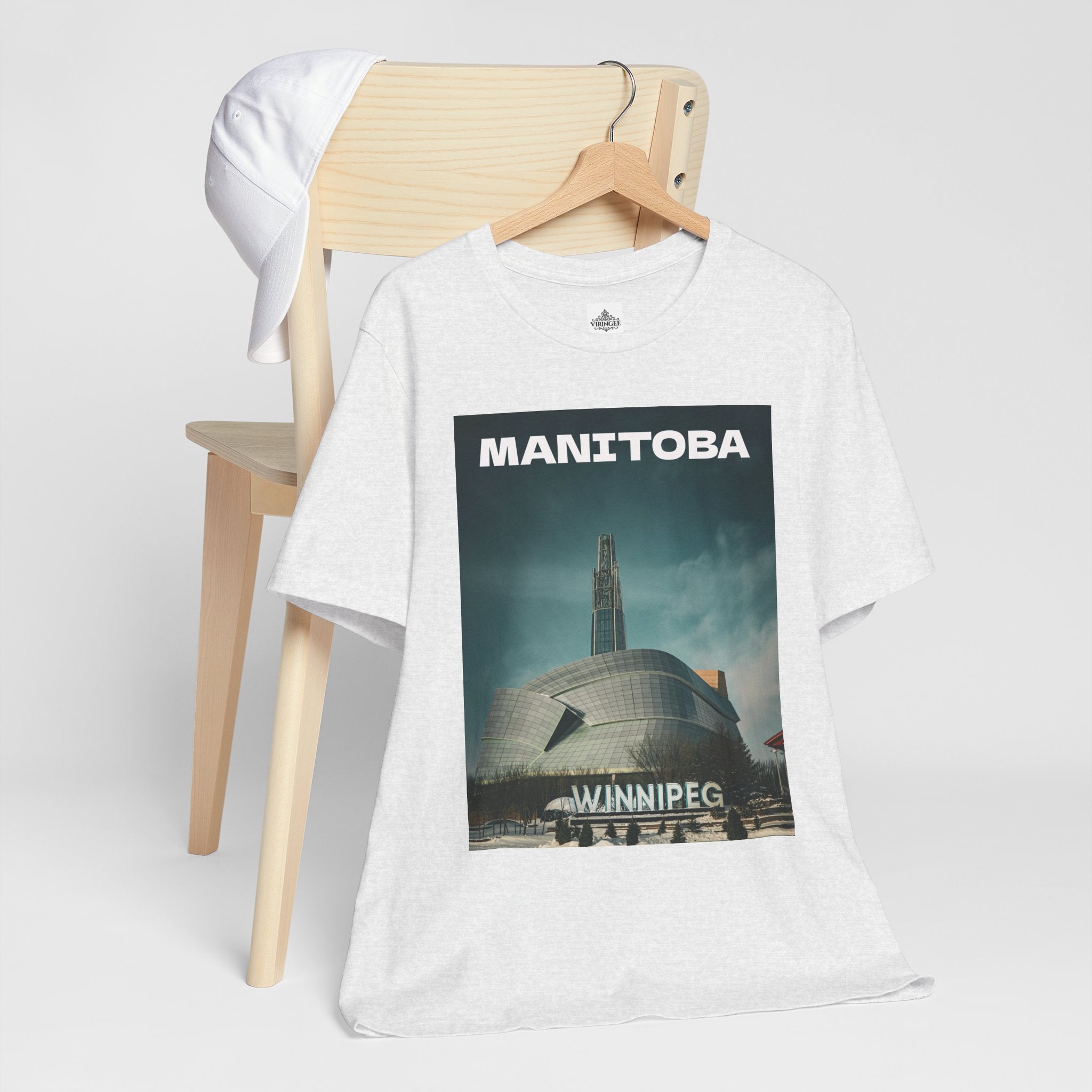 Vintage Manitoba Cityscape Graphic Tee