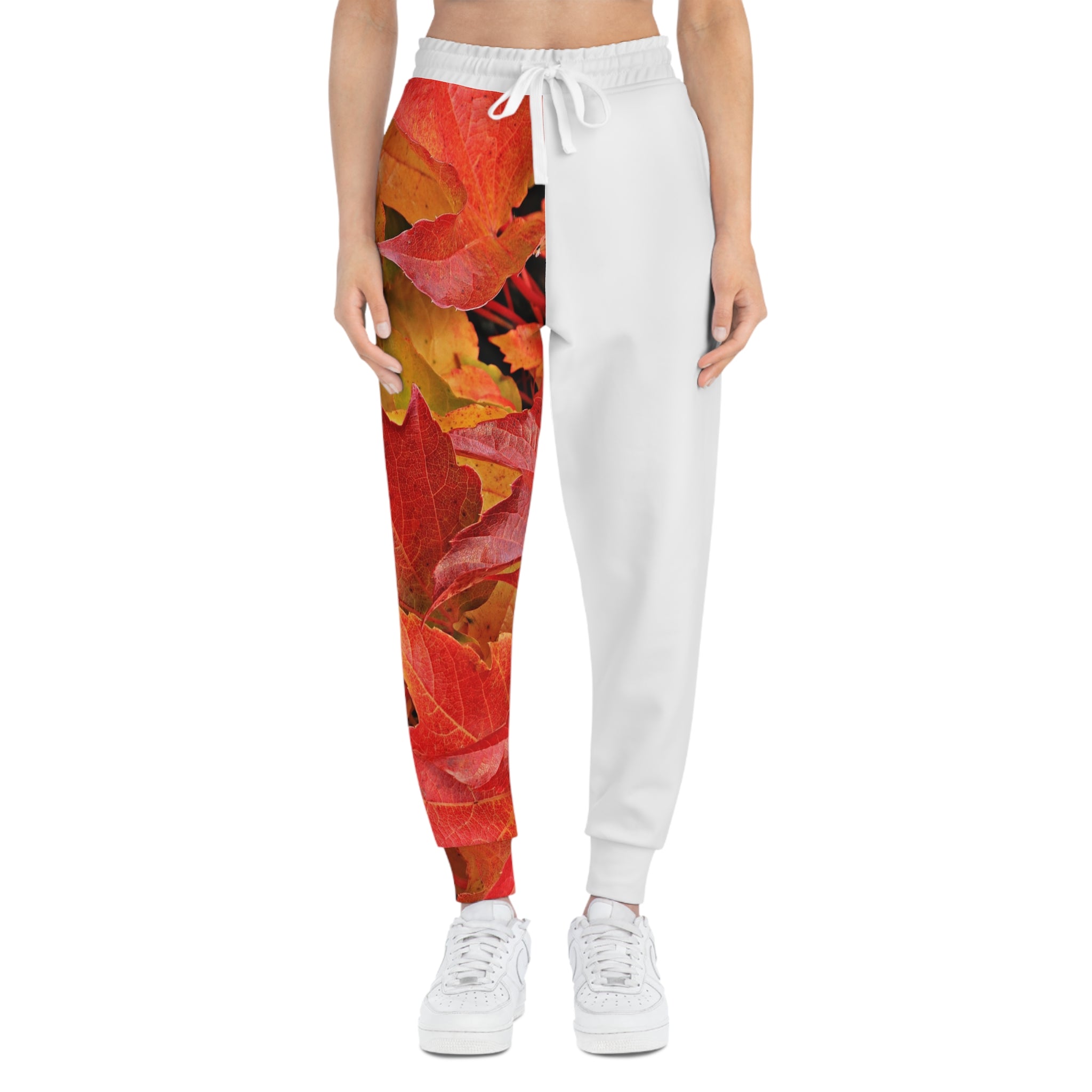 Viringee Autumn Leaves Athletic Joggers