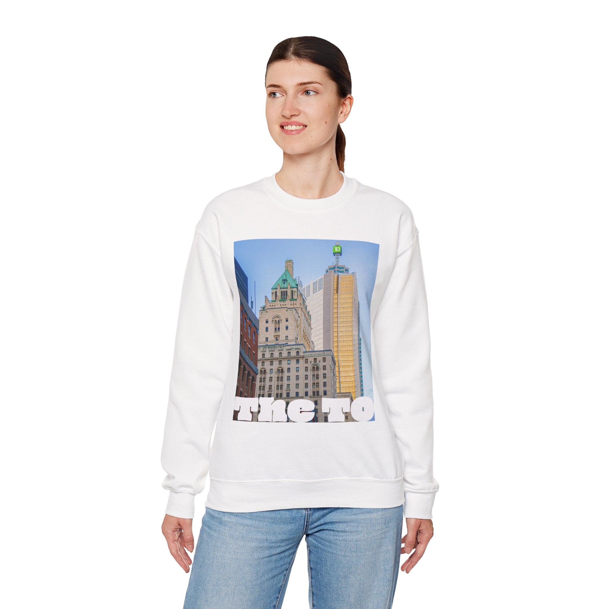 Viringee TO Skyline Unisex Crewneck Sweatshirt