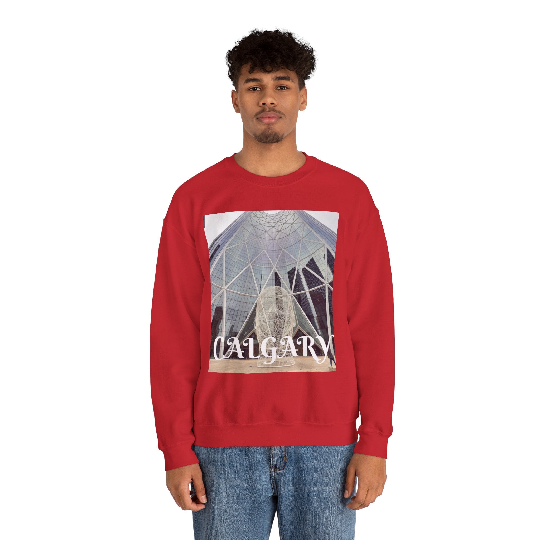 Viringee Calgary Graphic Crewneck Sweatshirt