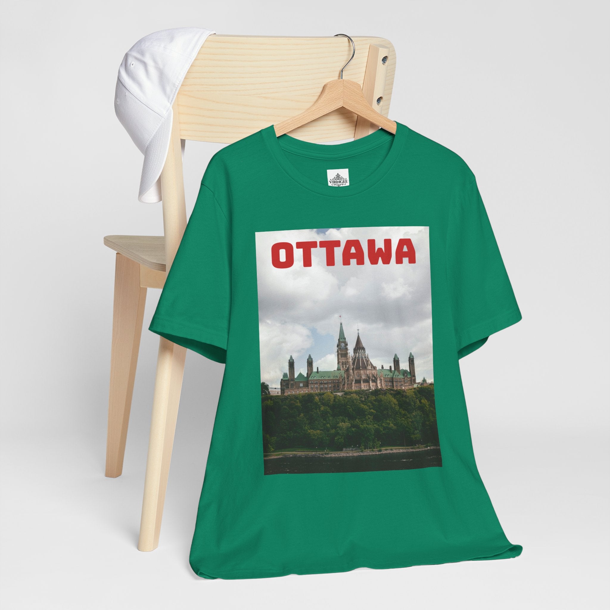 Viringee Ottawa graphic T-shirt, unisex short sleeve