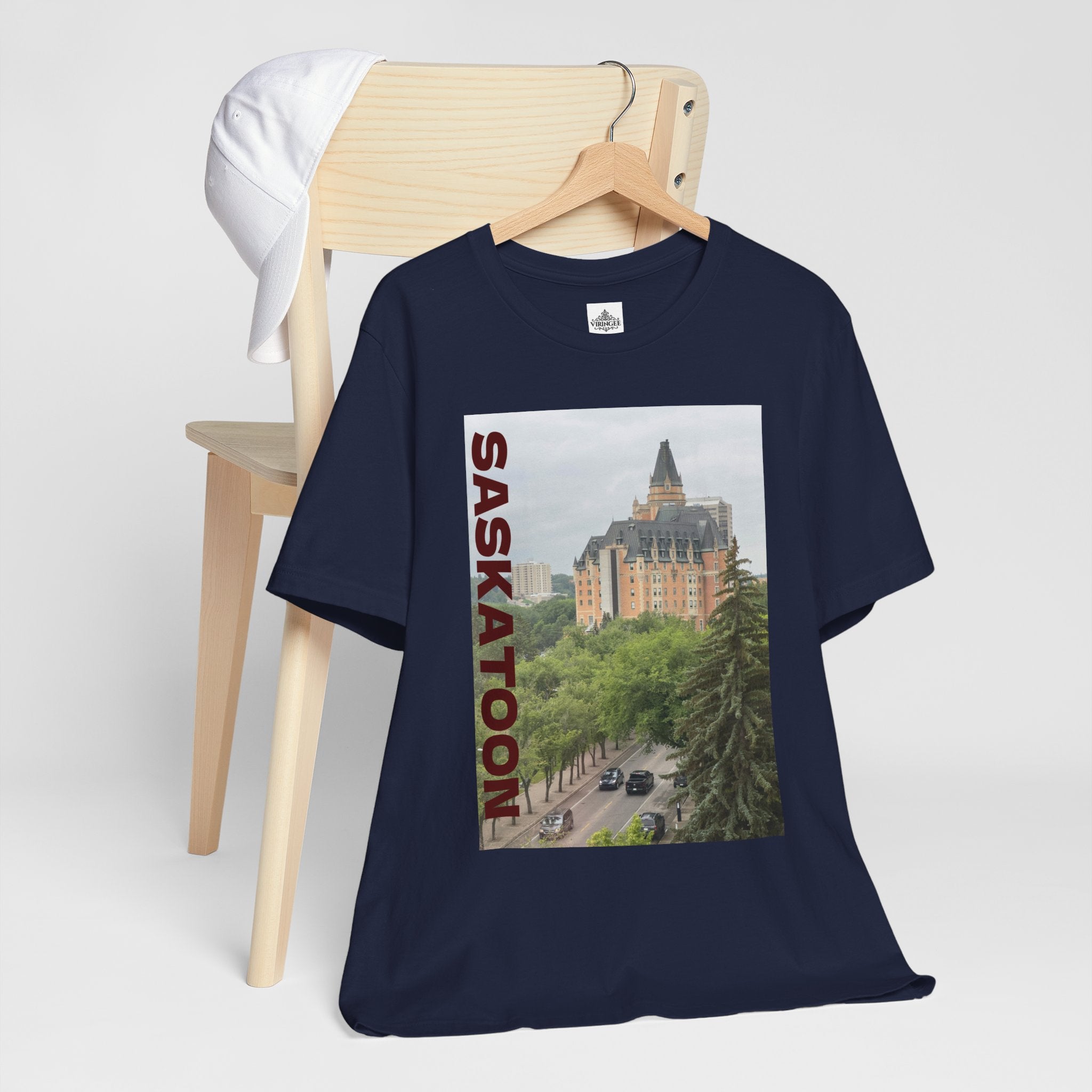 Viringee Saskatoon Unisex Cityscape Tee