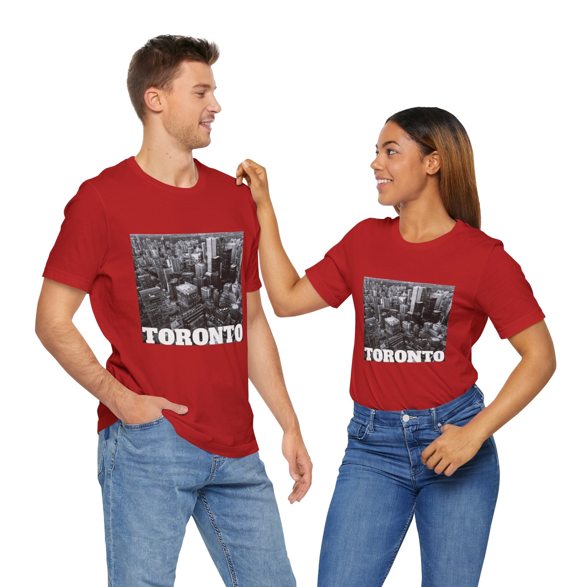 Viringee Downtown Toronto Skyline Unisex T-shirt