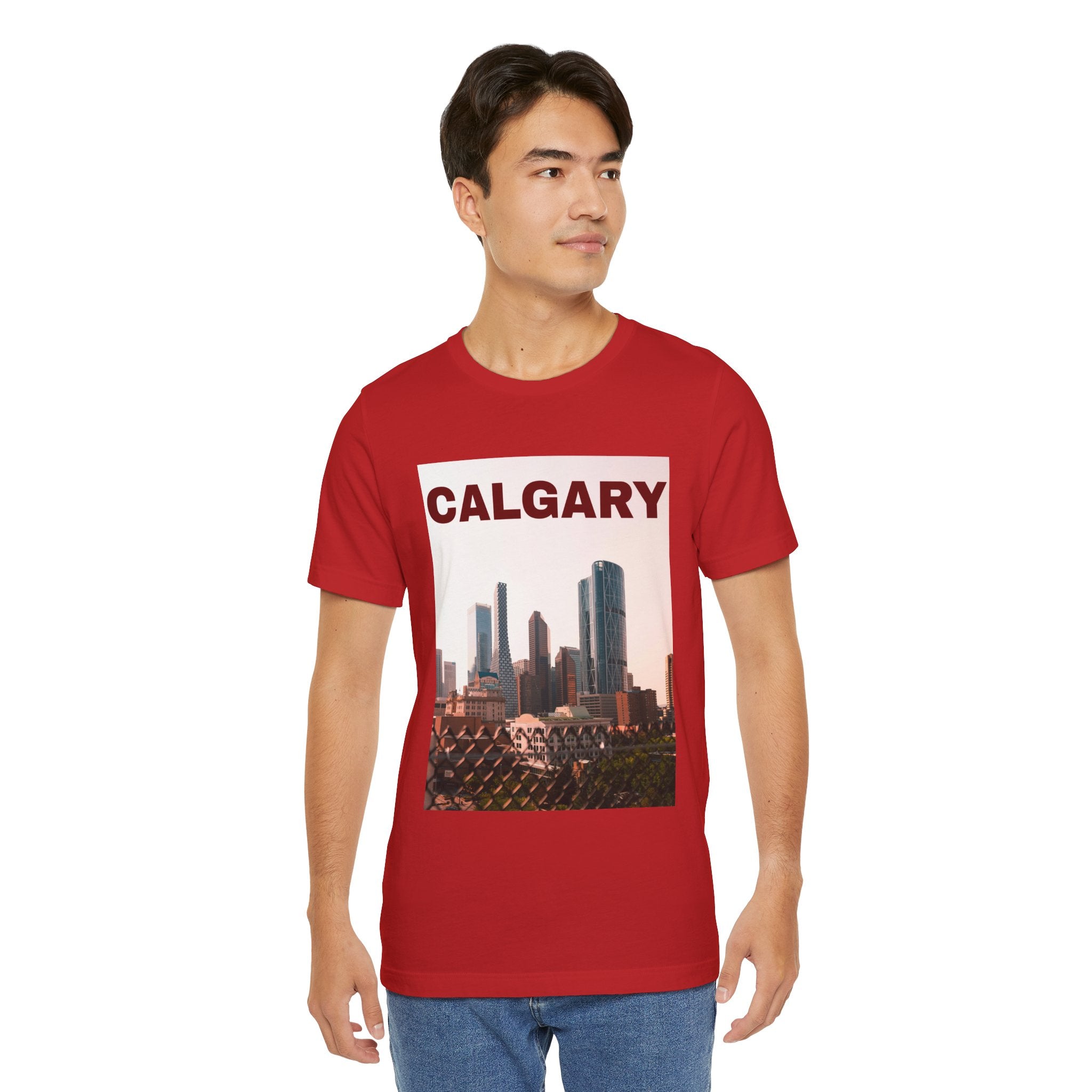 Viringee Calgary Skyline Unisex Tee