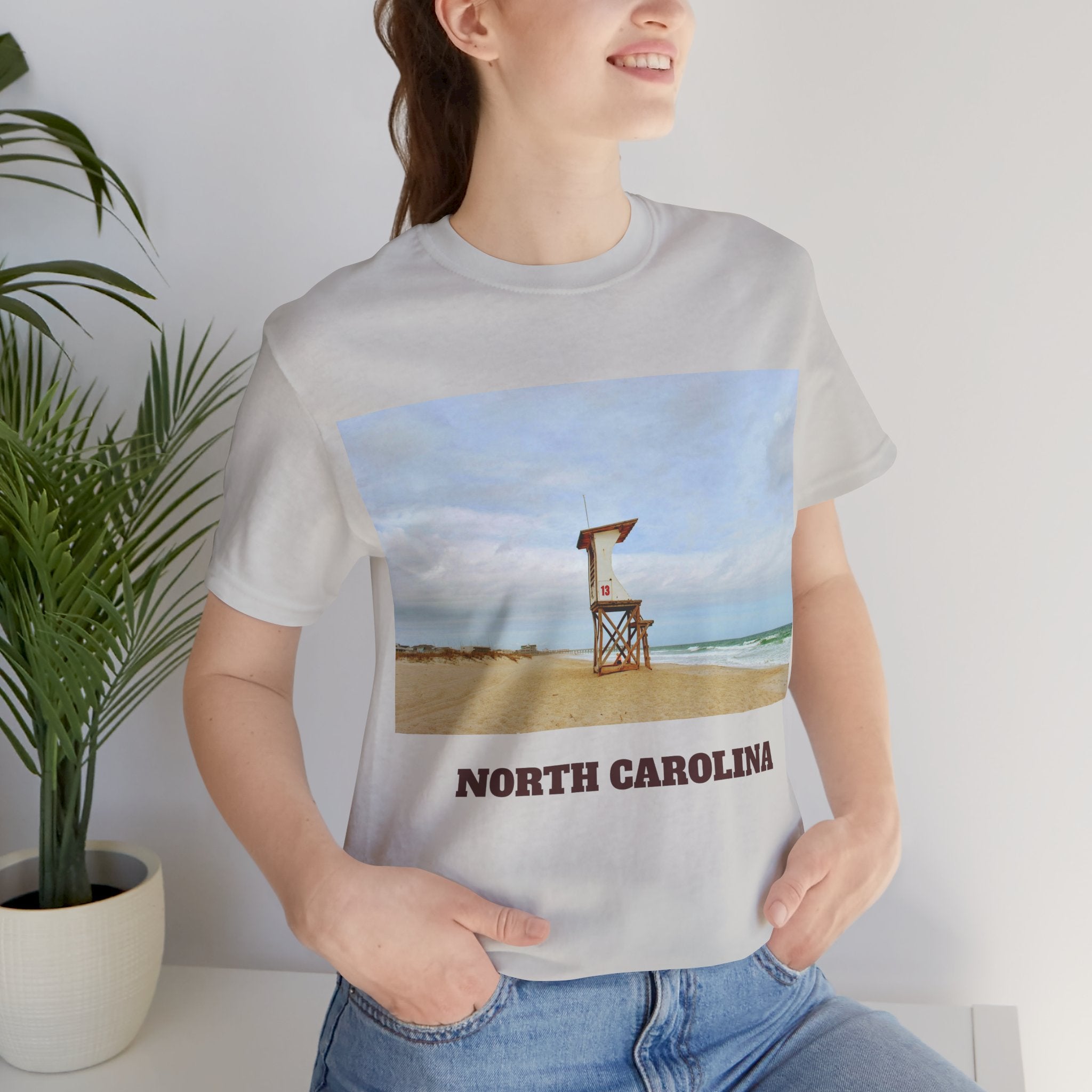 Viringee North Carolina Beach Life Unisex T-Shirt