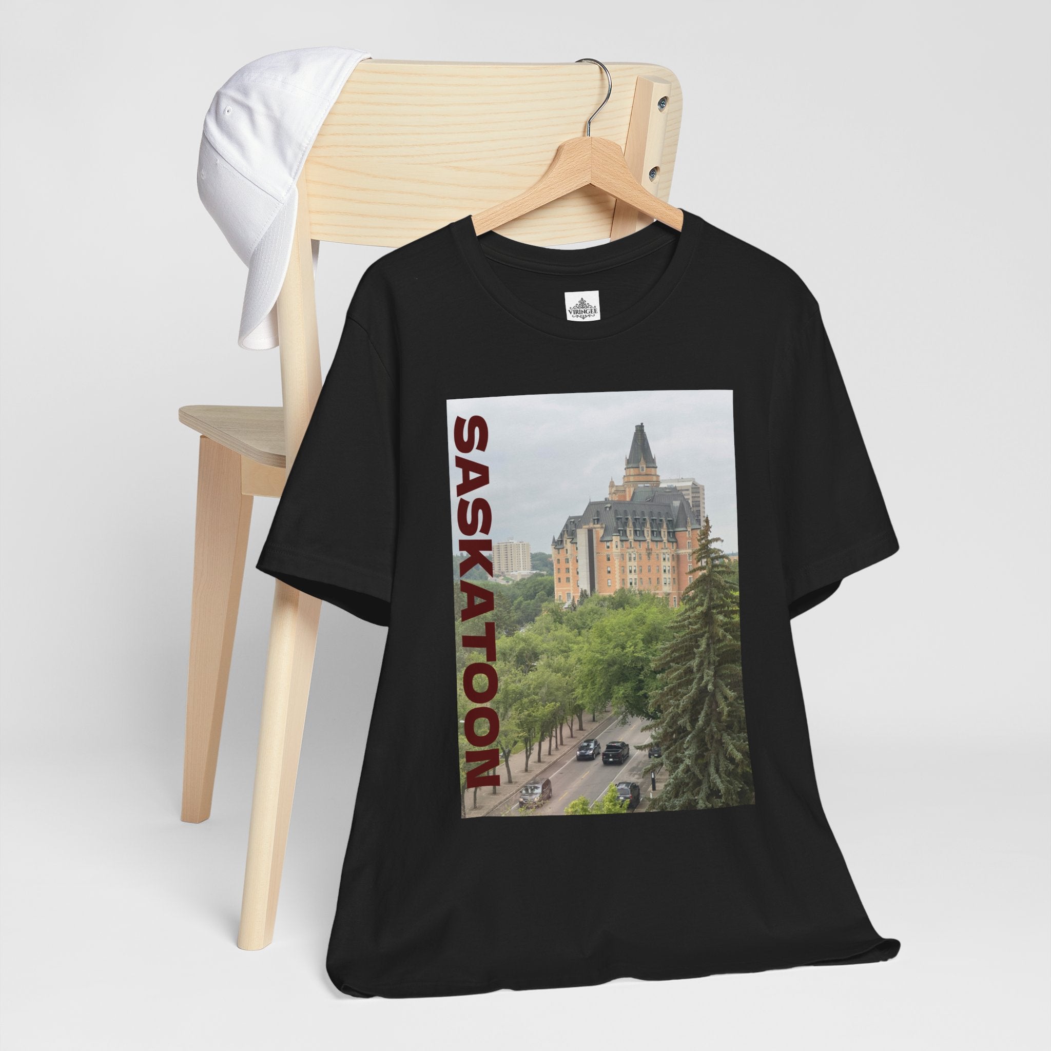 Viringee Saskatoon Unisex Cityscape Tee