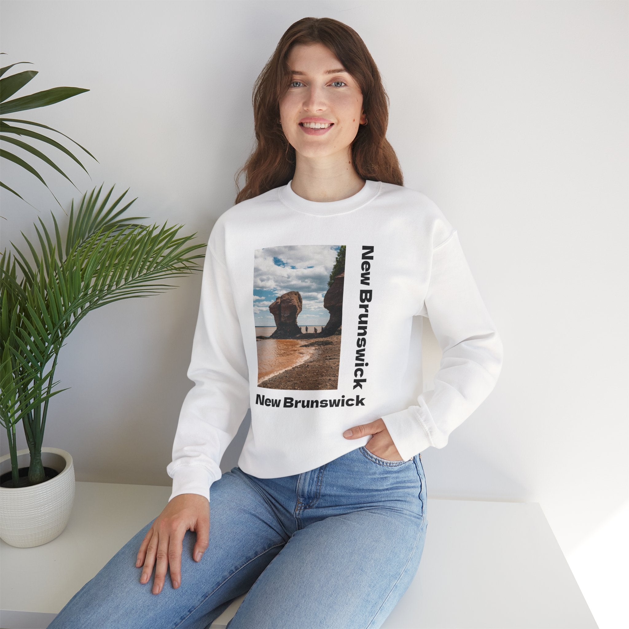 Viringee New Brunswick Unisex Crewneck Sweatshirt