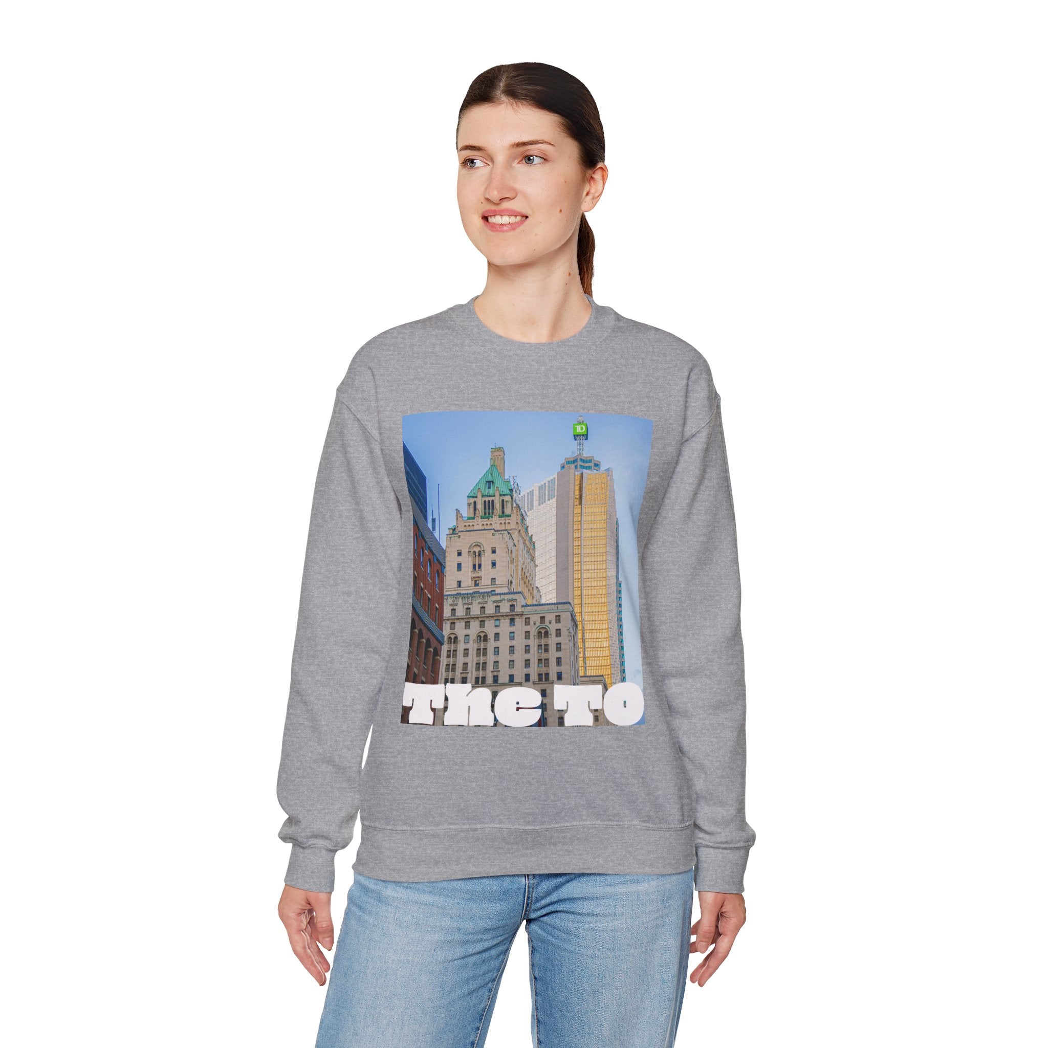 Viringee TO Skyline Unisex Crewneck Sweatshirt