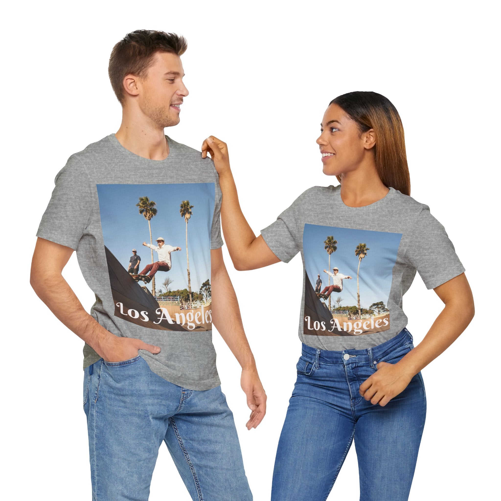 Viringee Los Angeles Skate Vibe Unisex Premium T-Shirt