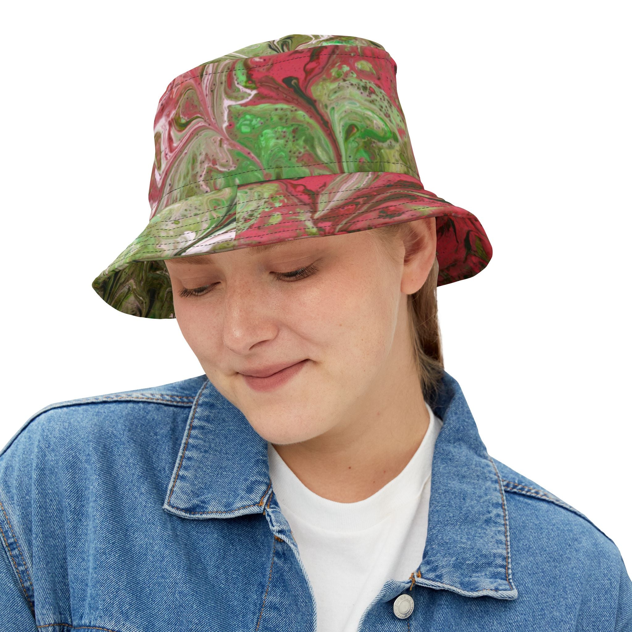 Viringee Festive Marble Bucket Hat
