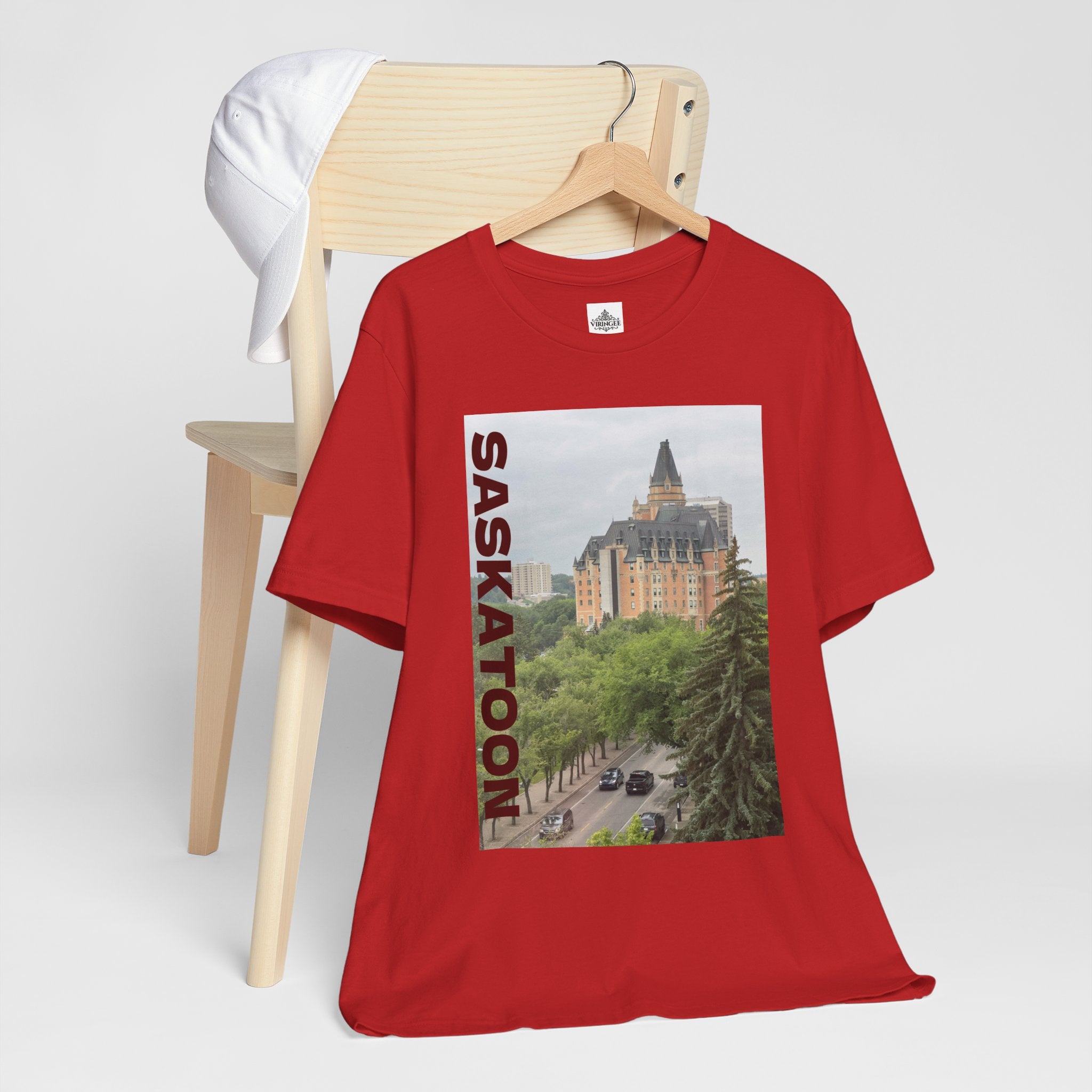 Viringee Saskatoon Unisex Cityscape Tee