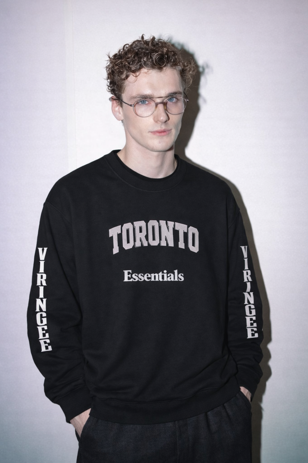 Viringee Toronto Essentials Unisex Crewneck Sweatshirt