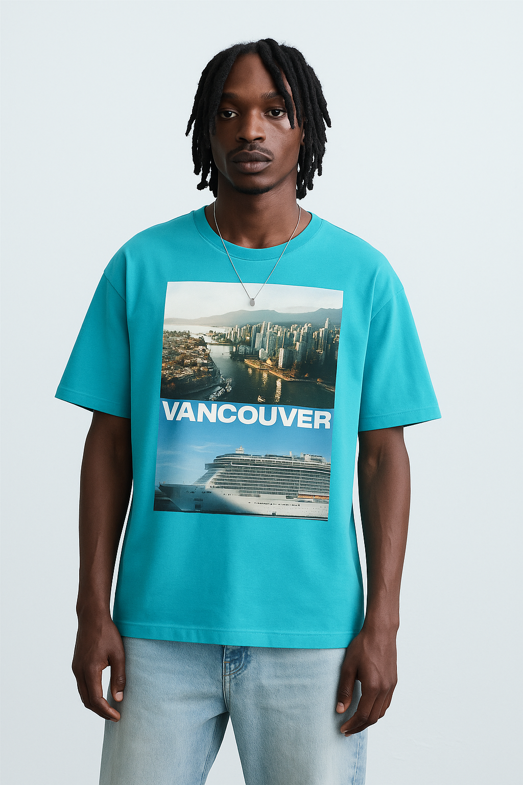 Viringee Vancouver Canvas Cityscape Tee