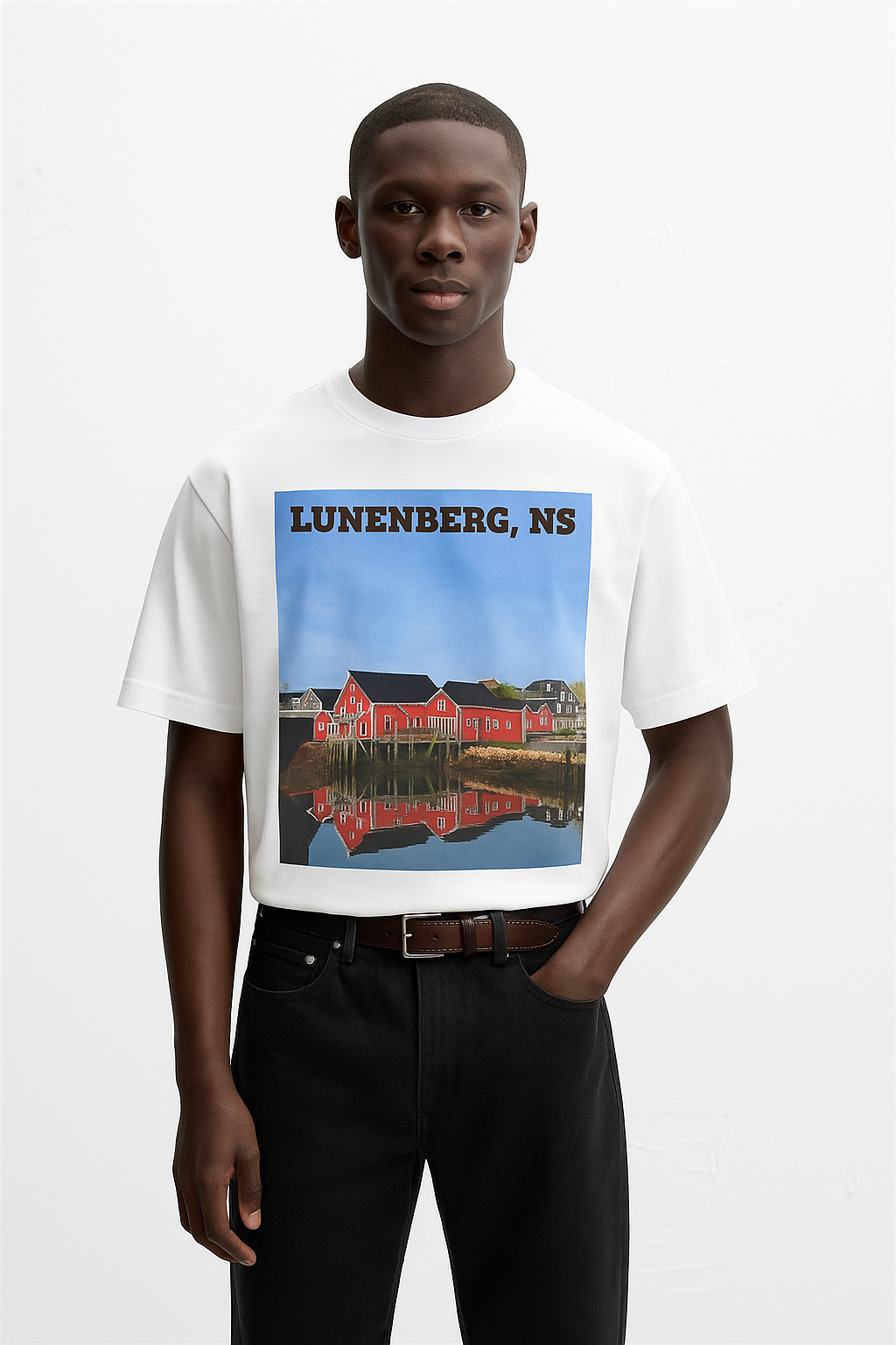 Viringee Unisex Lunenberg NS Graphic Tee