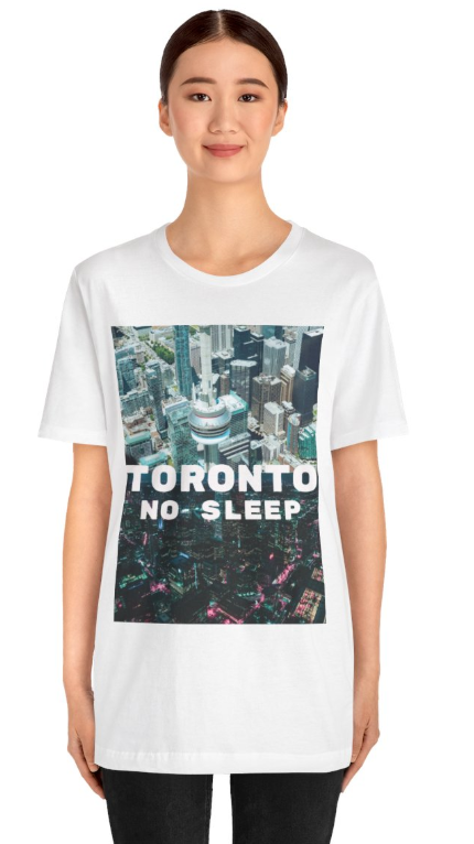 Viringee Downtown Toronto No Sleep Tee