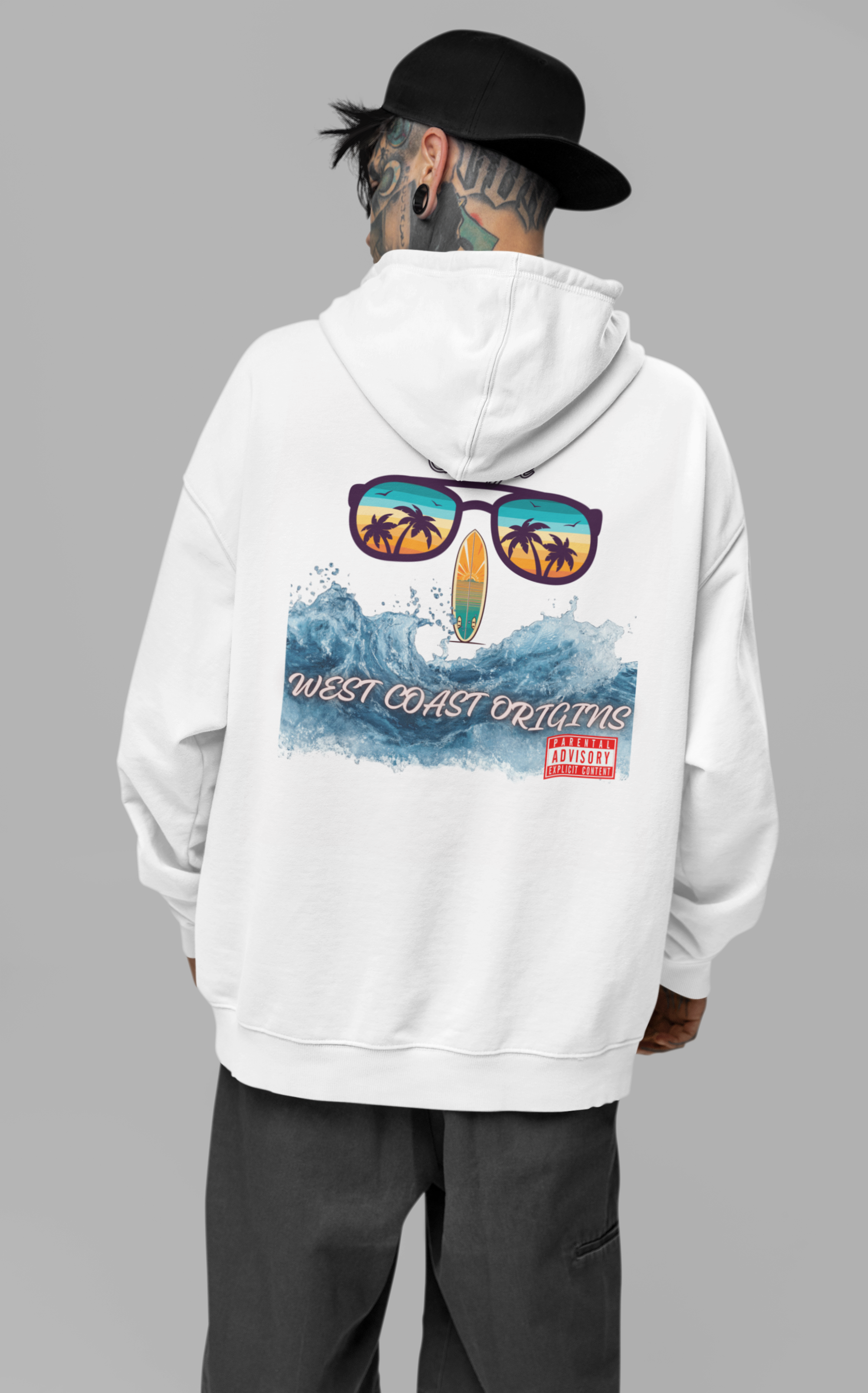 Viringee West Coast Origins Unisex Hoodie
