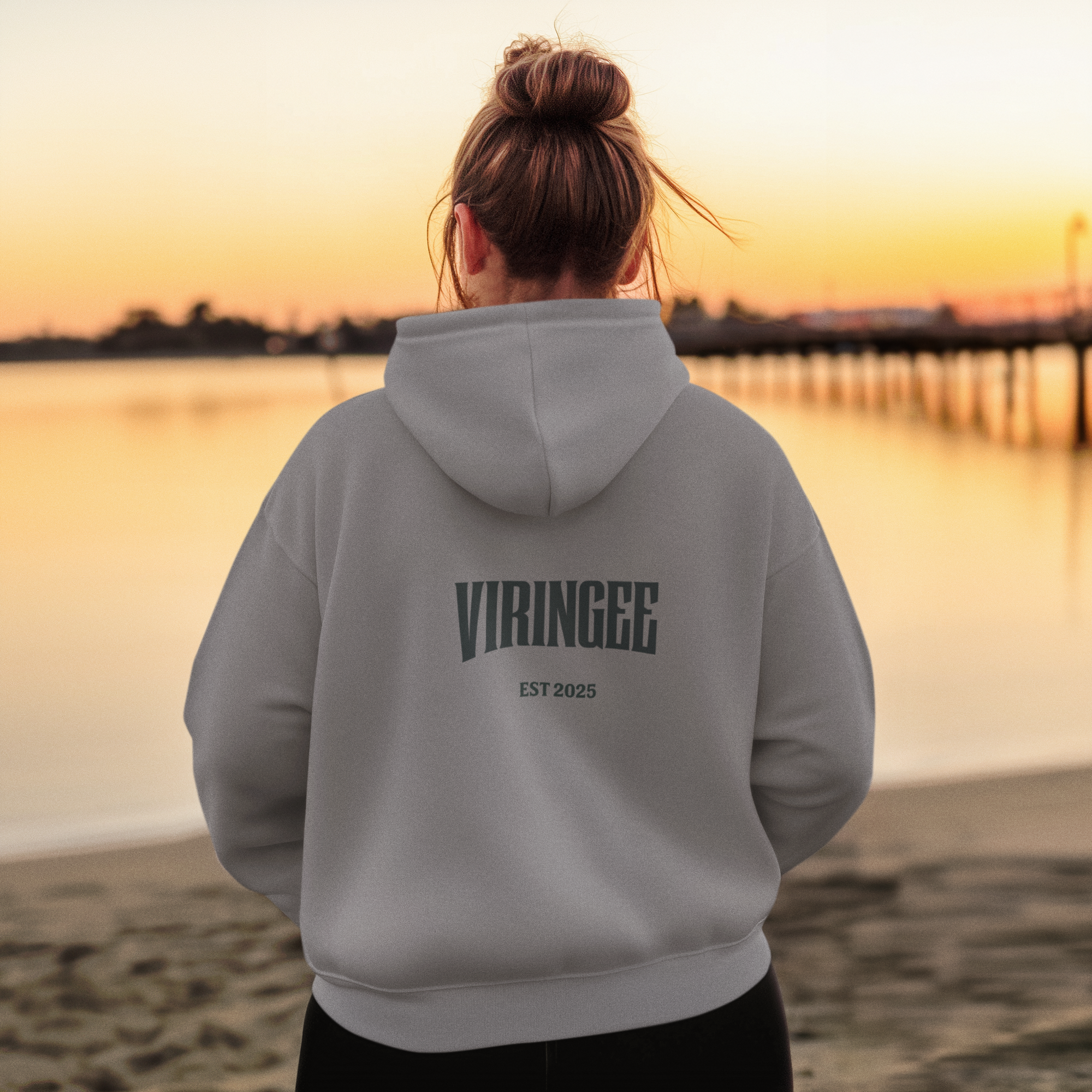 Viringee Myrtle Beach Surf Rescue Unisex Hoodie