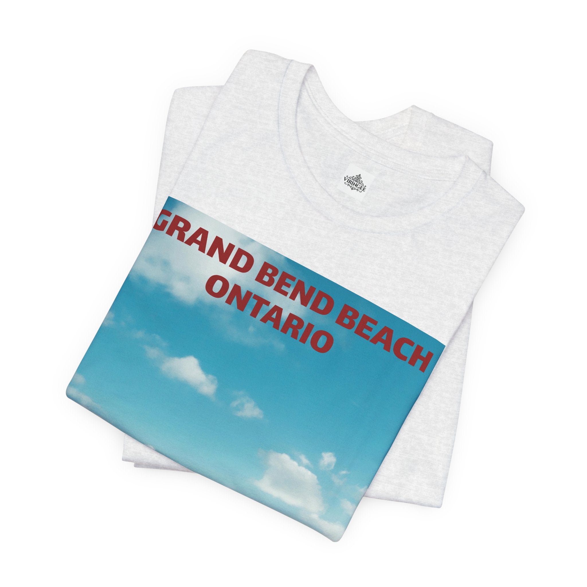 Viringee Grand Bend Beach Ontario Unisex Jersey Beach Tee