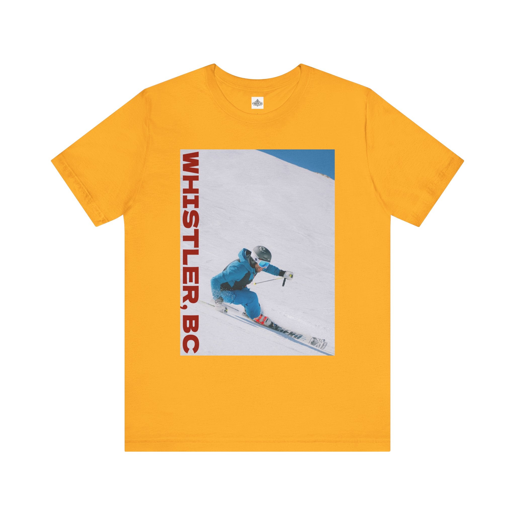 Whistler mountain pride T-shirt, unisex casual wear