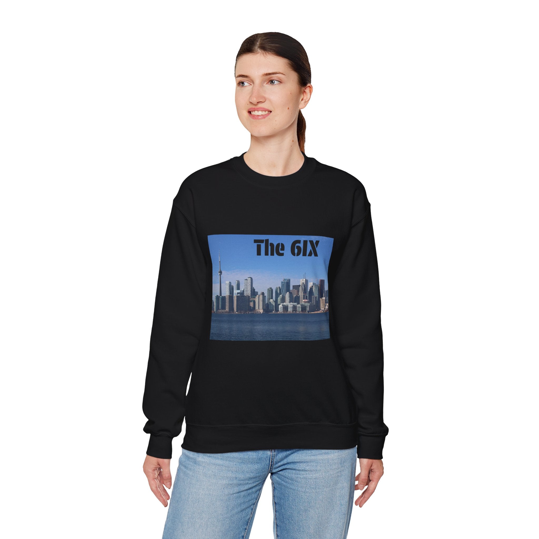 Viringee Toronto Skyline Unisex Crewneck Sweatshirt