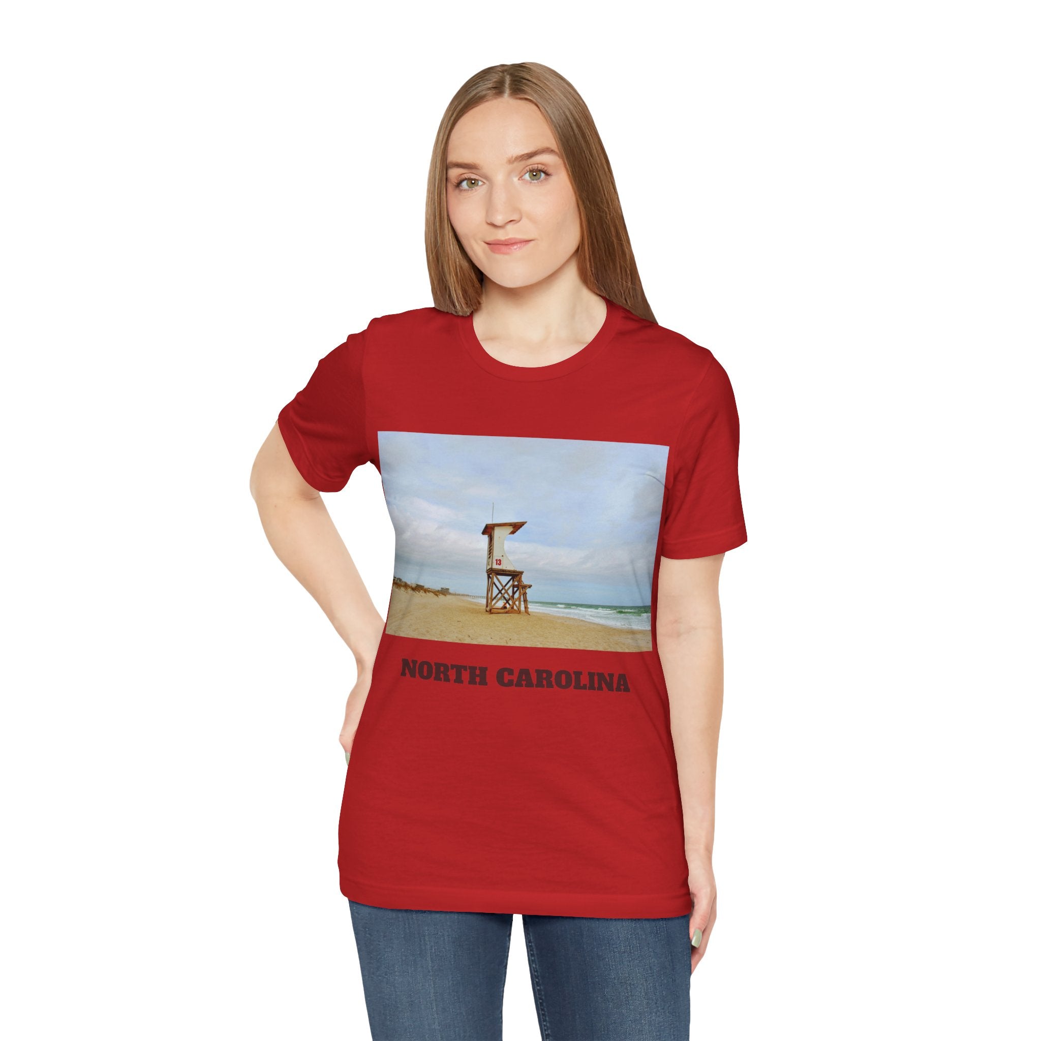 Viringee North Carolina Beach Life Unisex T-Shirt