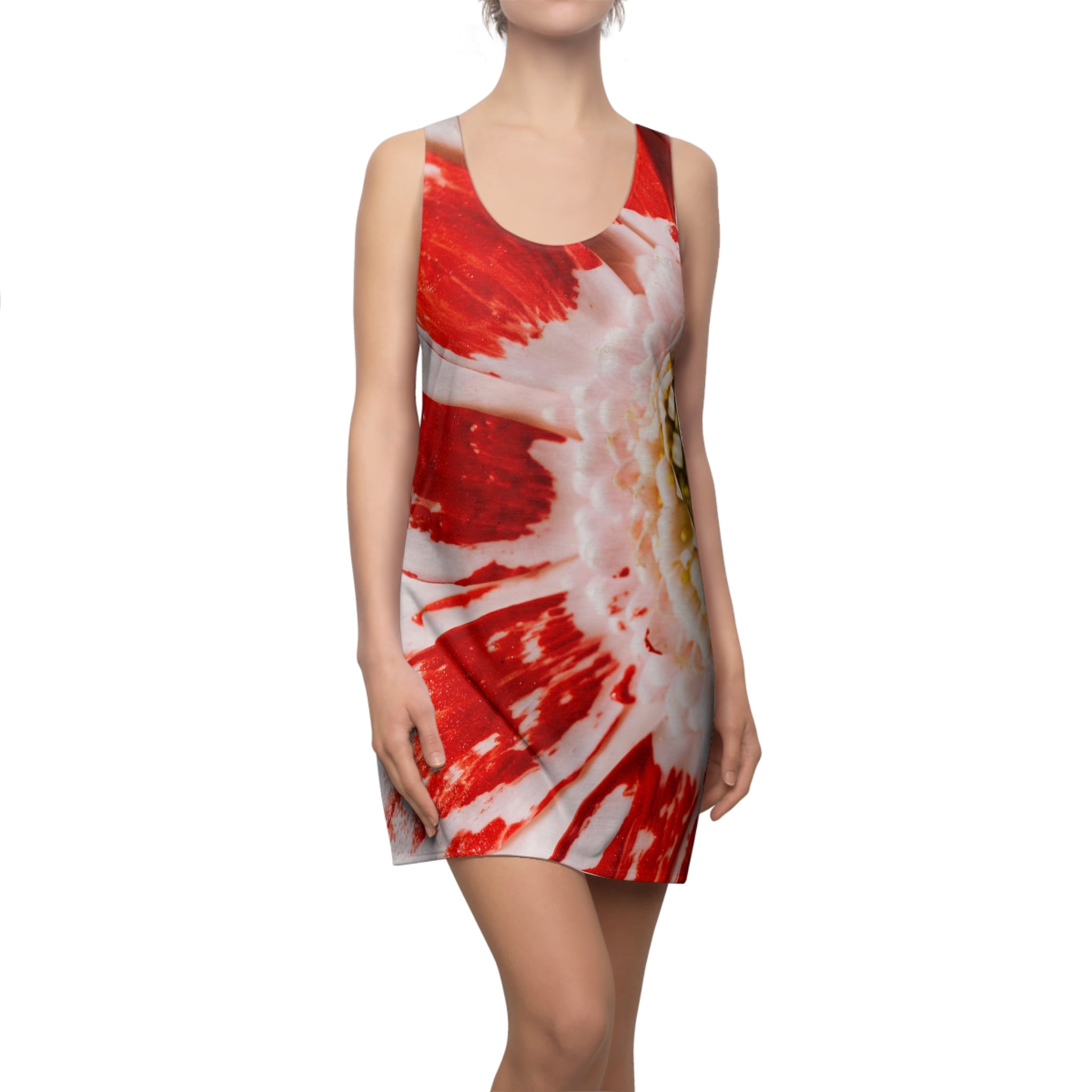 Viringee Women's Red Nucleus Racerback Dress