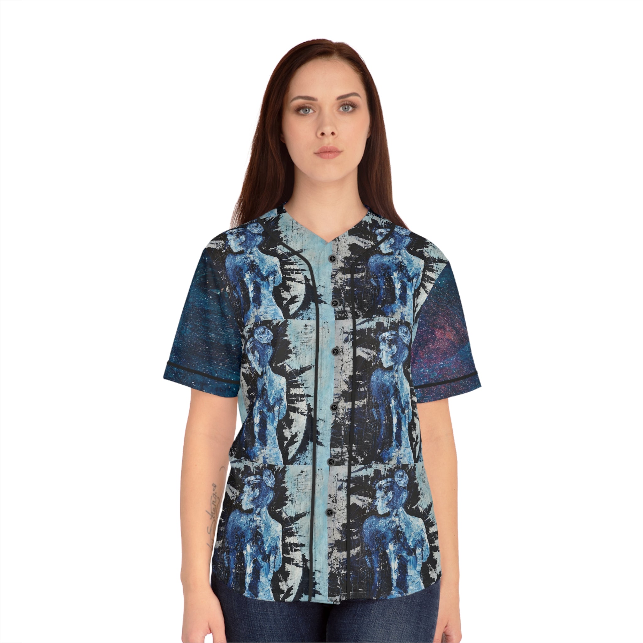 Viringee Blue Decrypto Women's Shirt