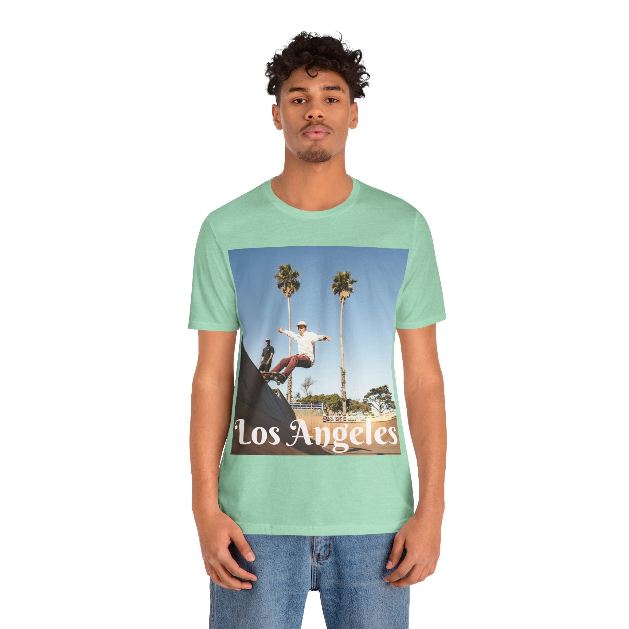 Viringee Los Angeles Skate Vibe Unisex Premium T-Shirt
