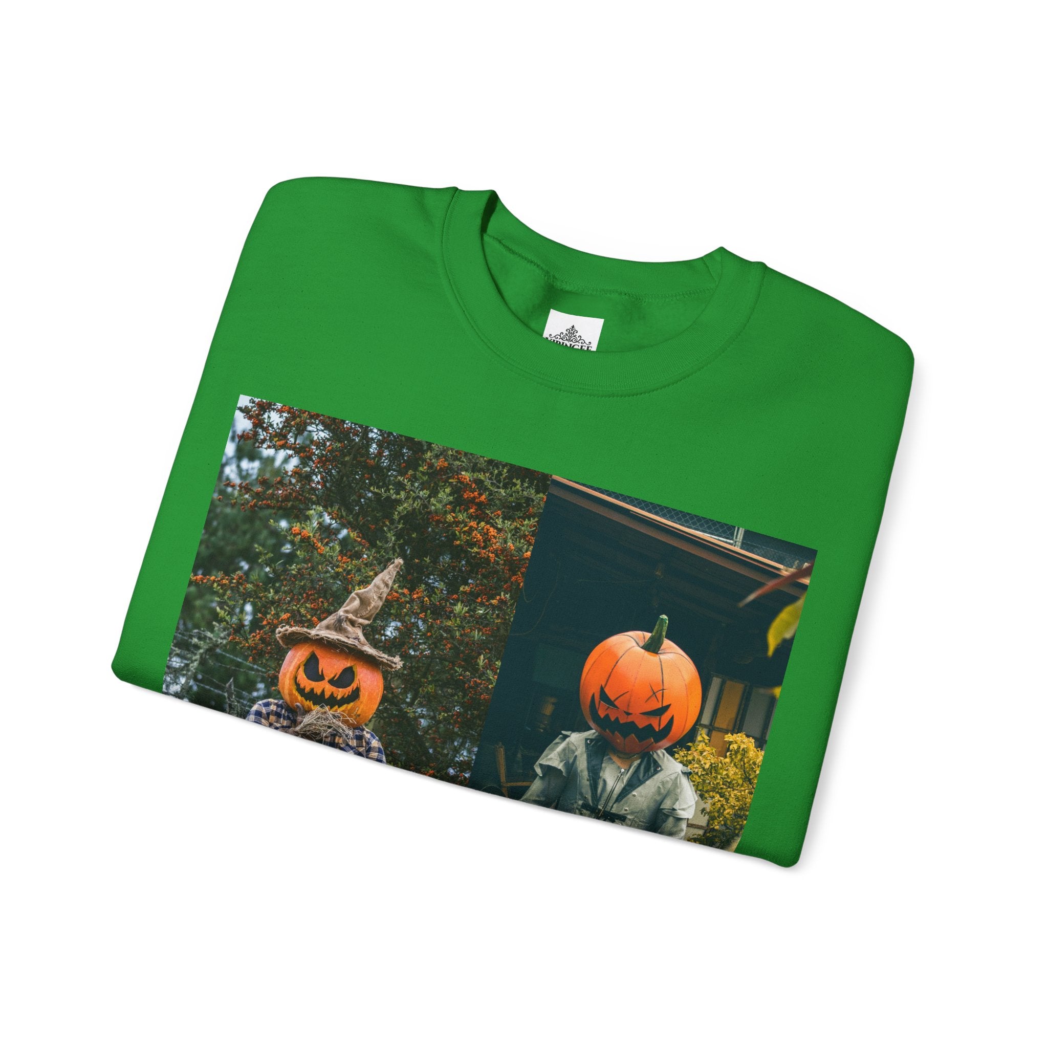 Viringee Pumpkin Duo Crewneck Sweatshirt