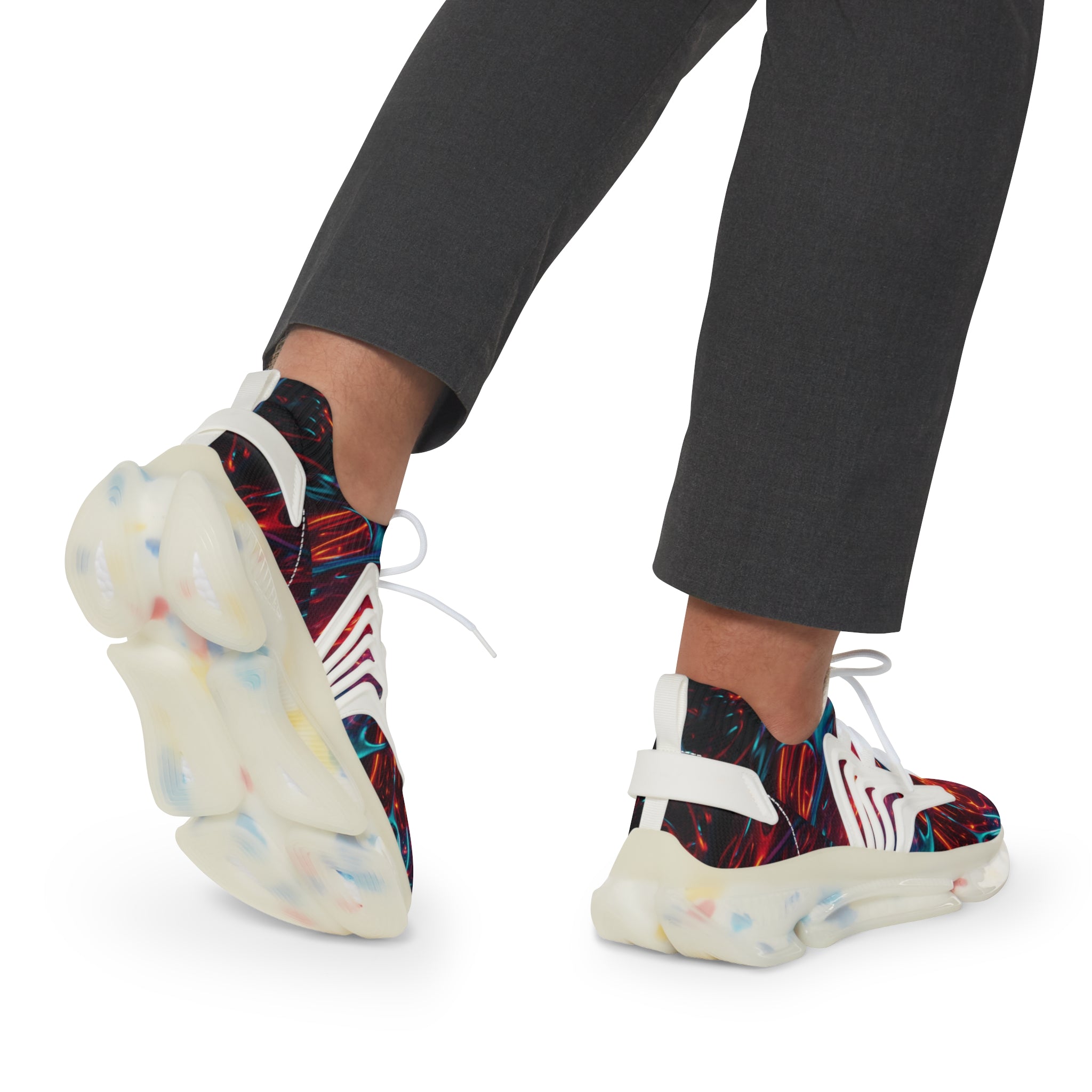 Viringee Liquid Nights Men's Mesh Sneakers