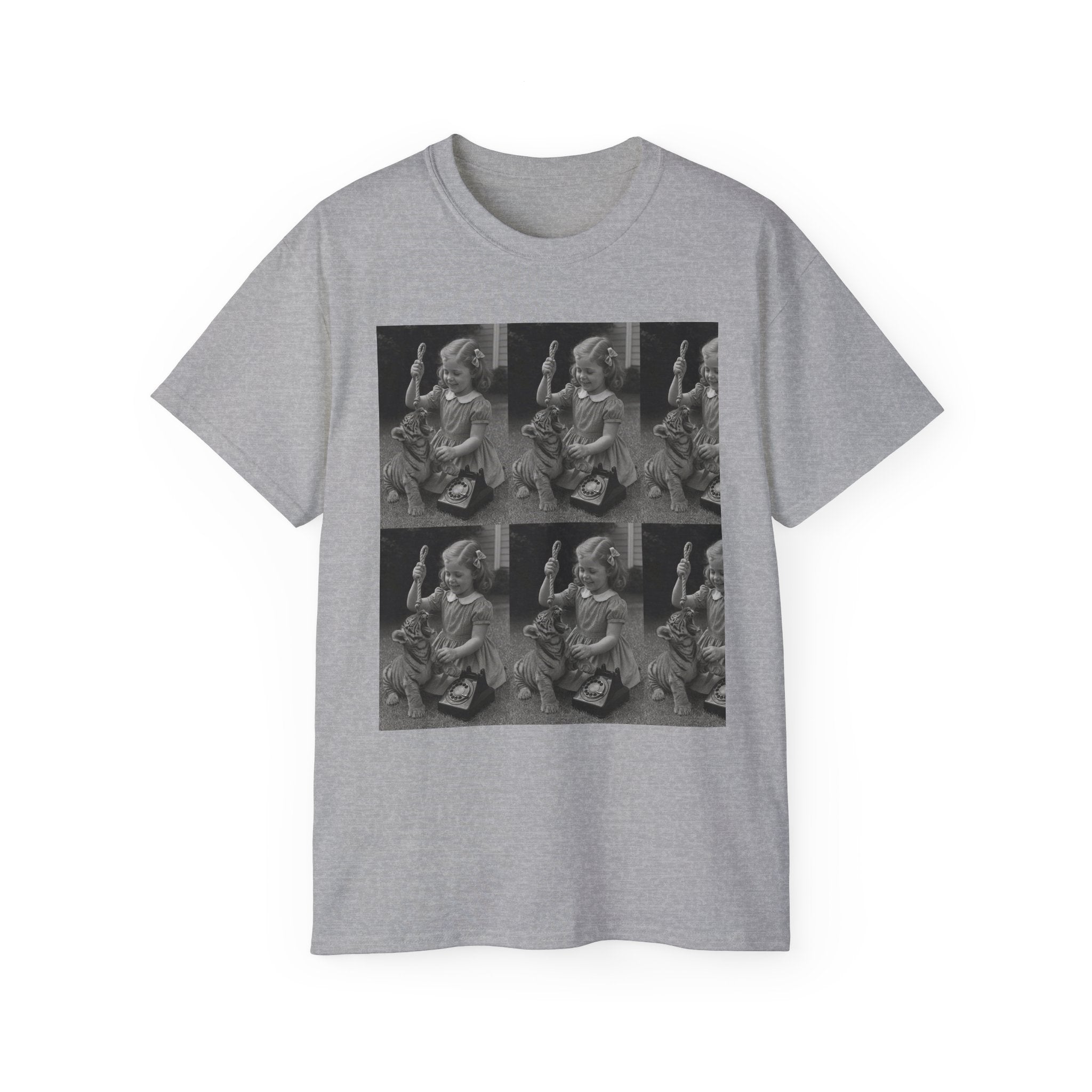 Vintage Retro Tiger Cub Women T-Shirt