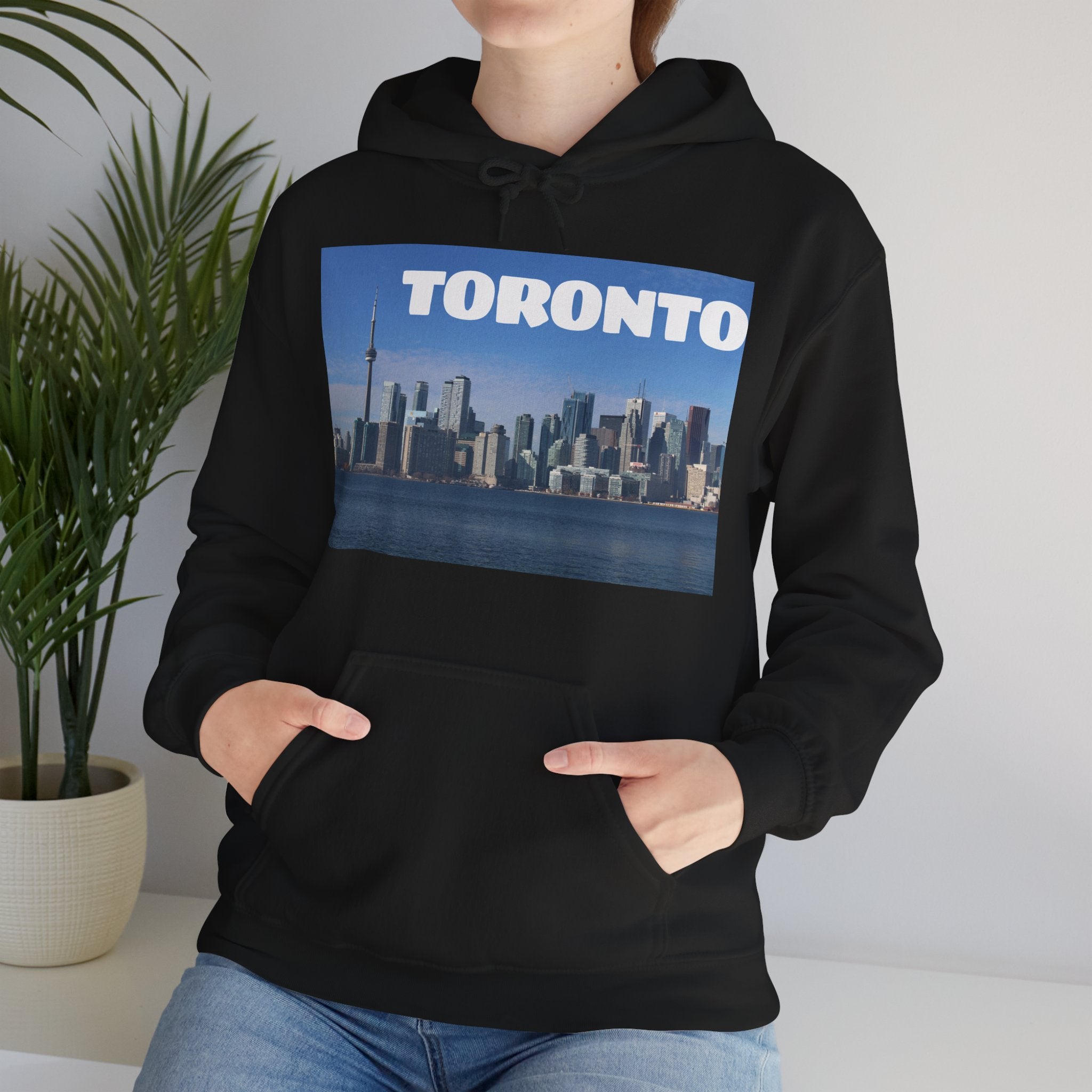Viringee Toronto Skyline Unisex Hoodie