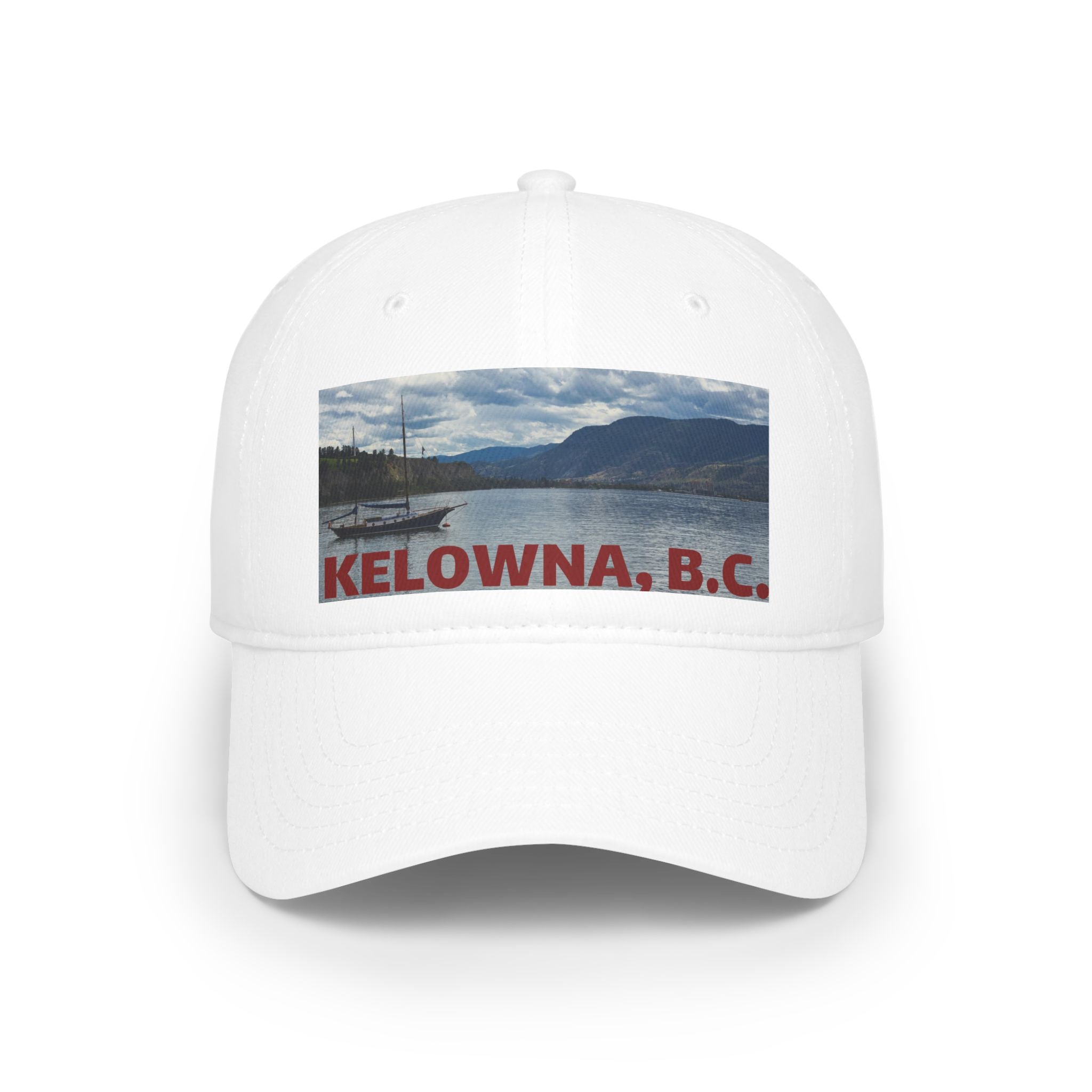 Adjustable Kelowna low profile cap with printed graphic