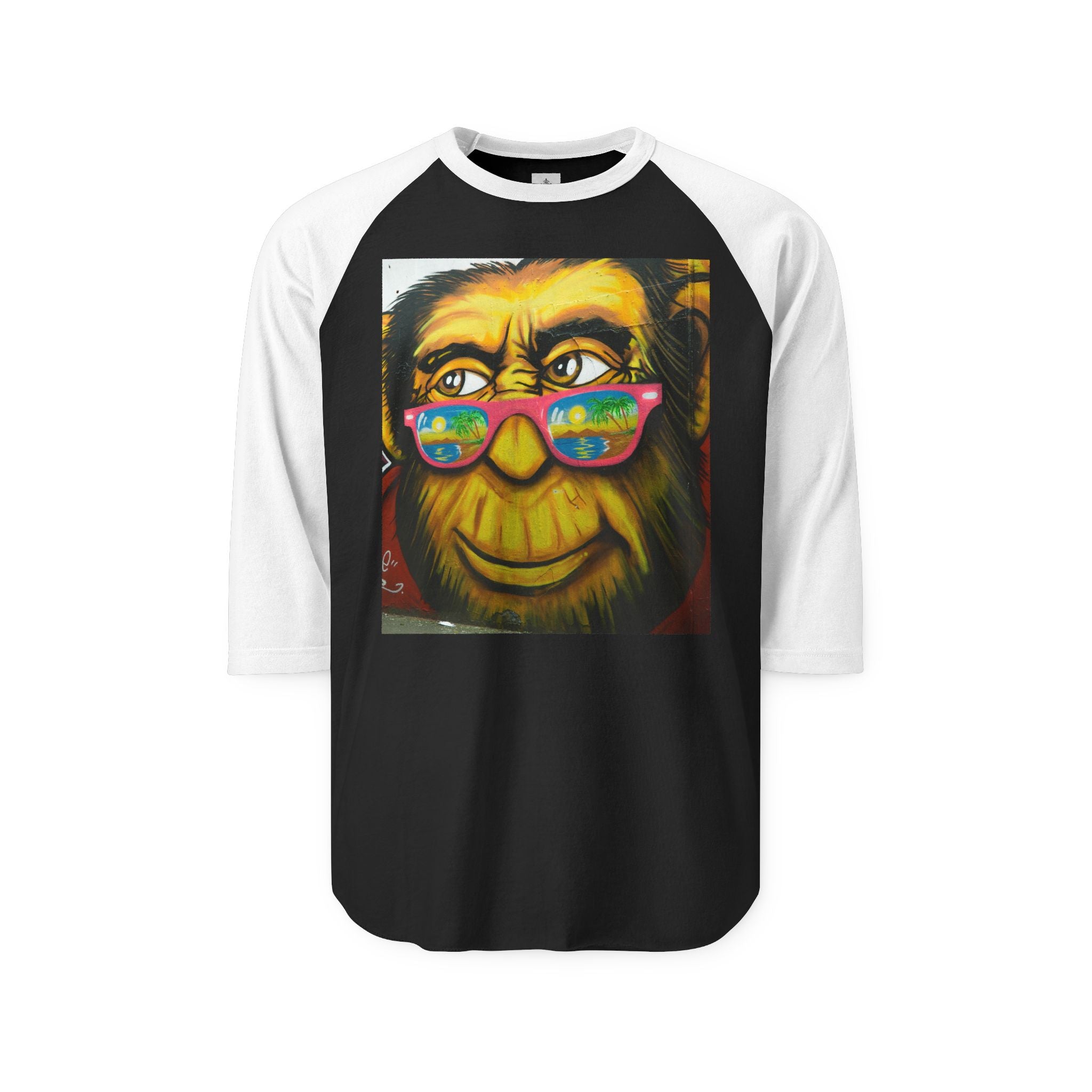 Viringee Thinking Primate Men Raglan Shirt