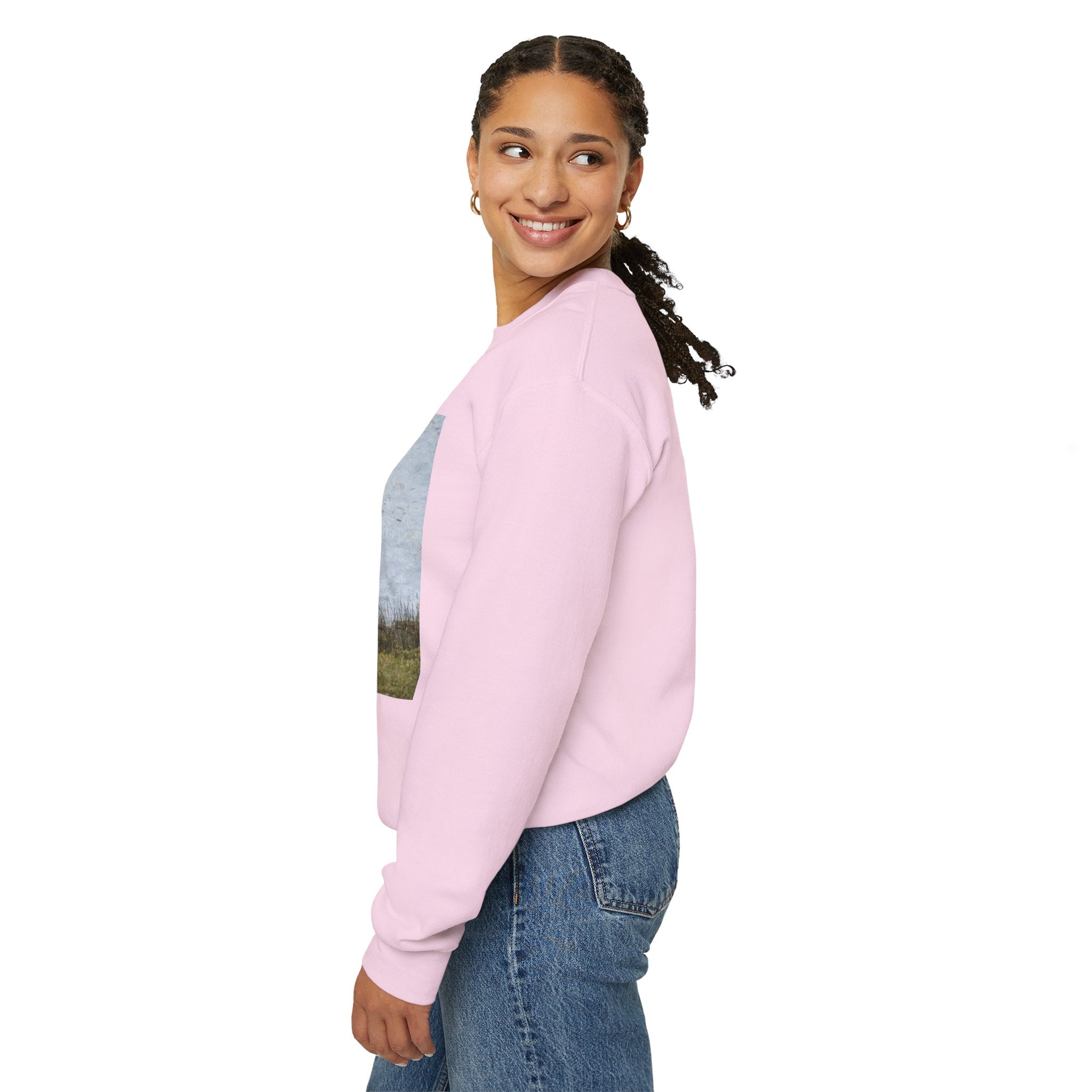 Viringee Pumpkin-Head Unisex Crewneck Sweatshirt