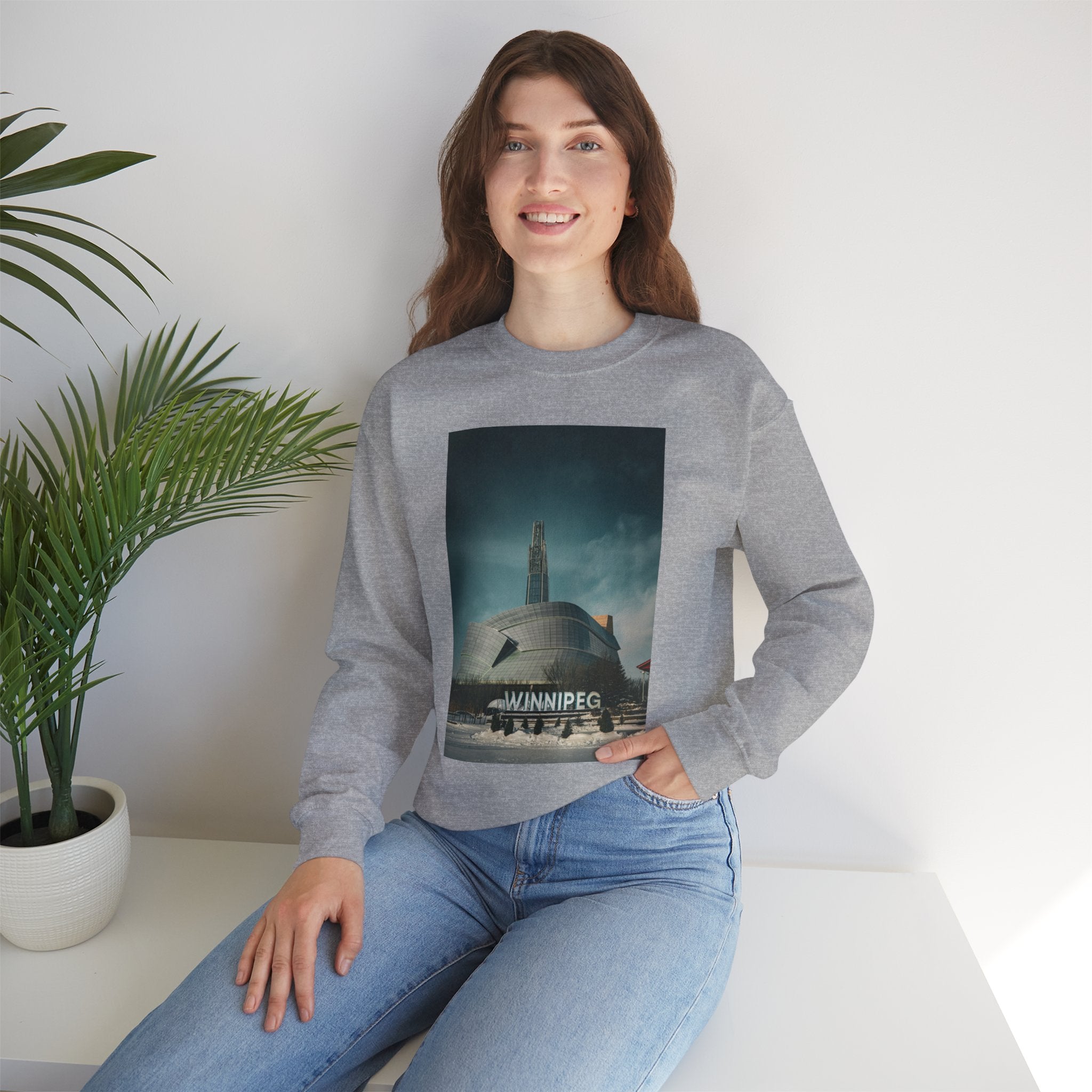 Viringee Winnipeg Unisex Crewneck Sweatshirt