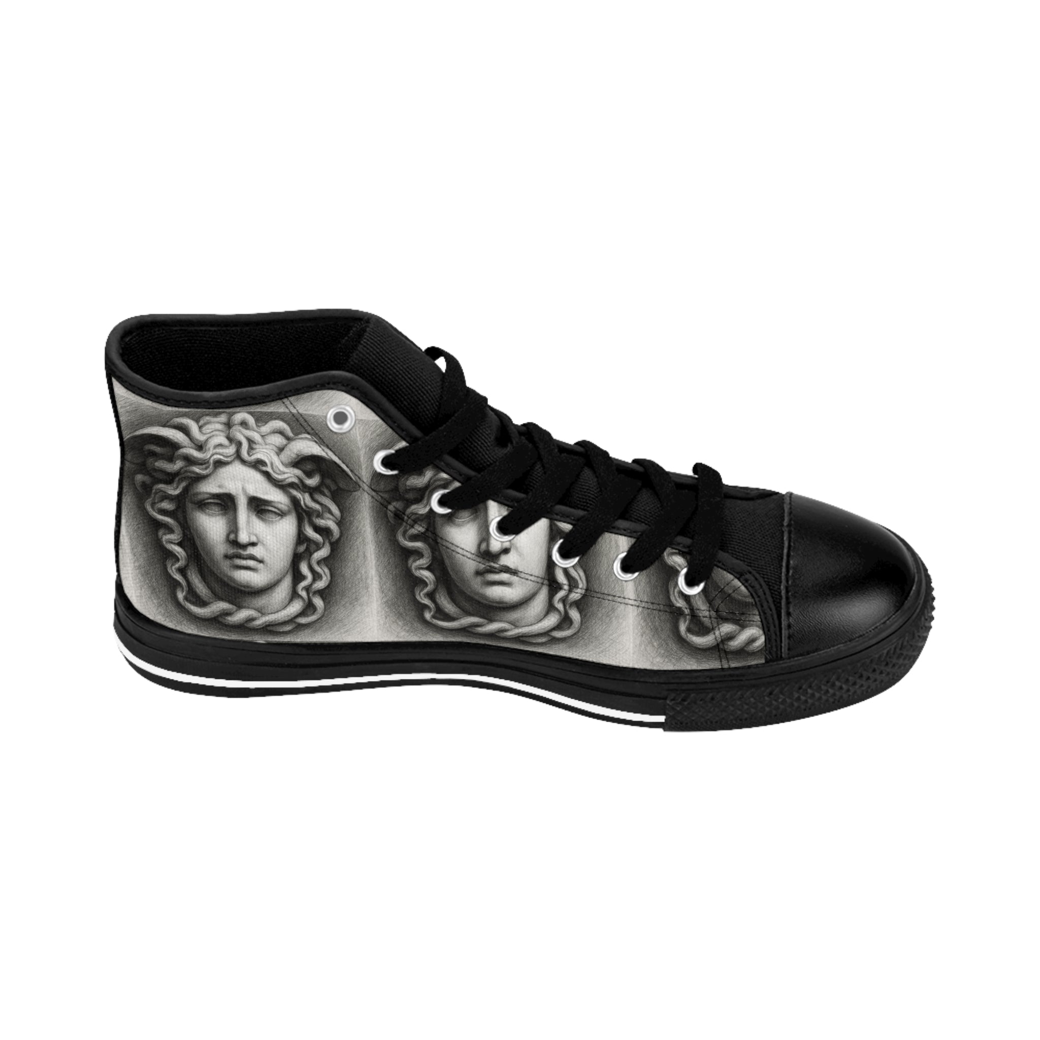 Viringee Medusa High-Top Sneakers for the mysterious woman