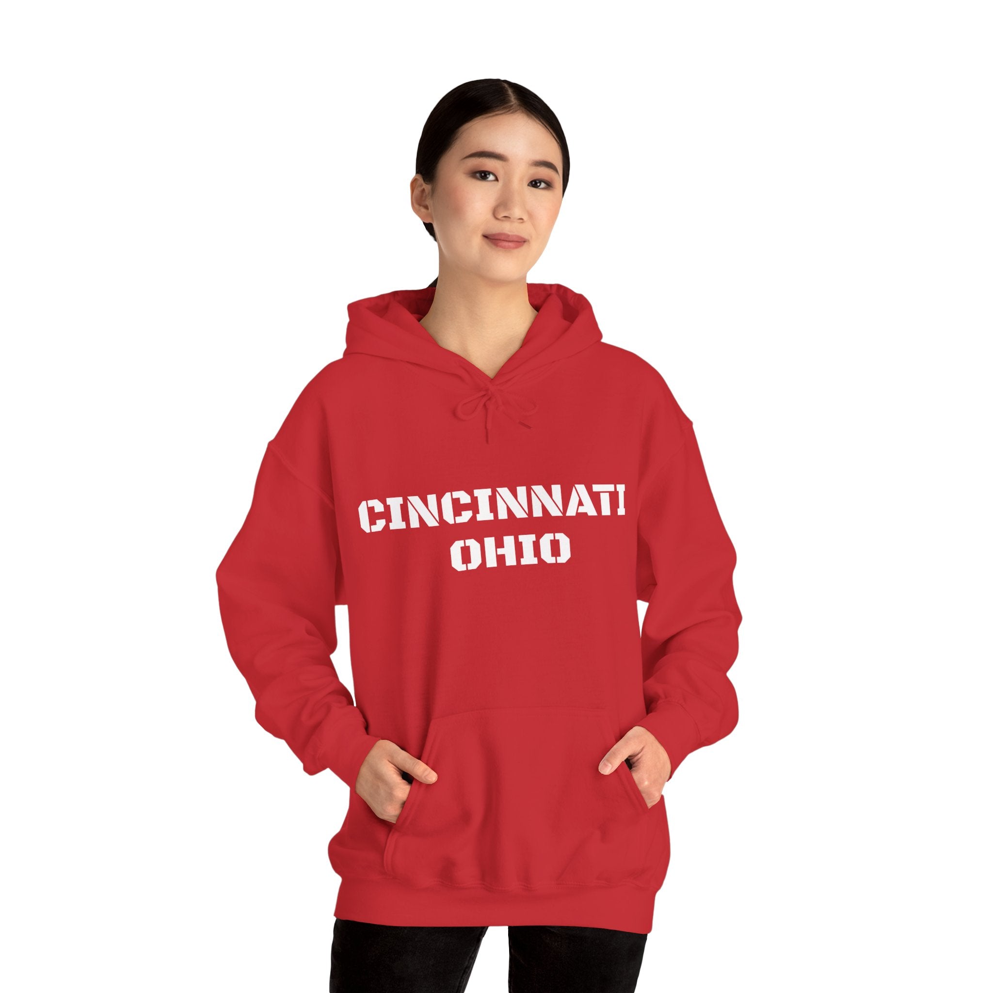 Viringee Cincinnati Ohio Unisex Hoodie
