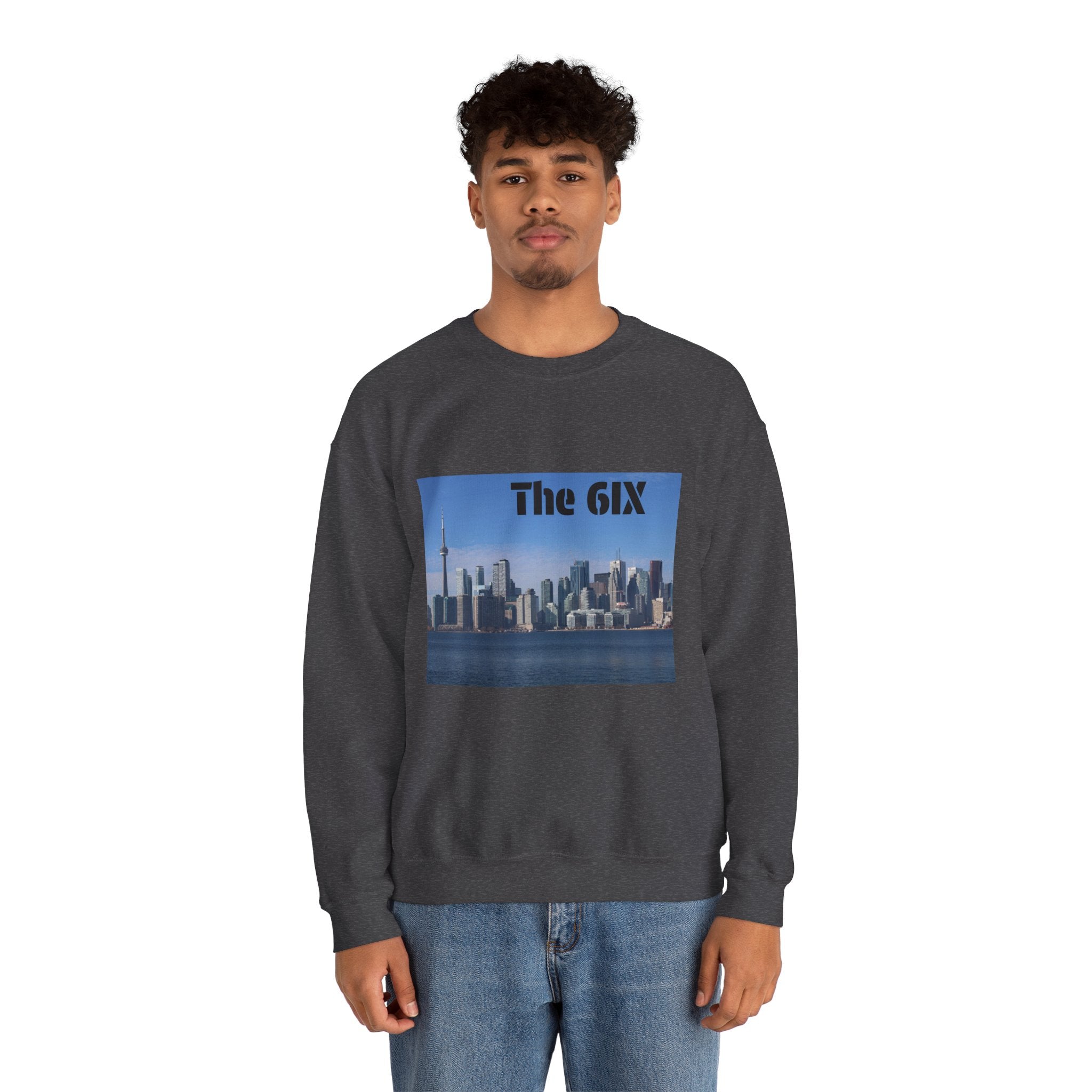 Viringee Toronto Skyline Unisex Crewneck Sweatshirt