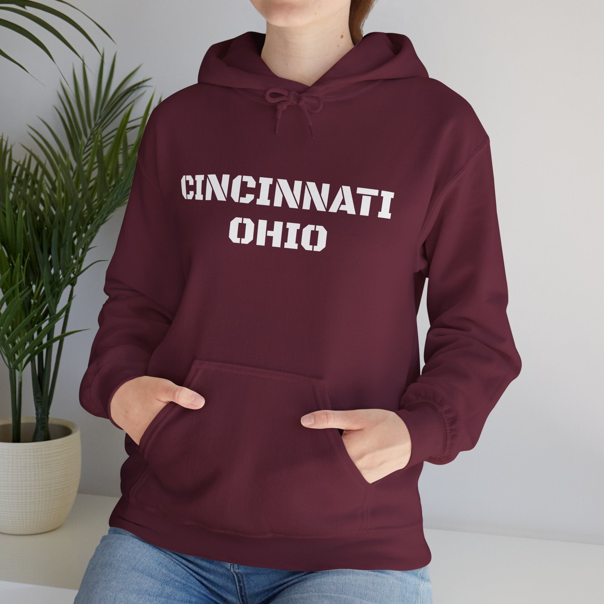Viringee Cincinnati Ohio Unisex Hoodie